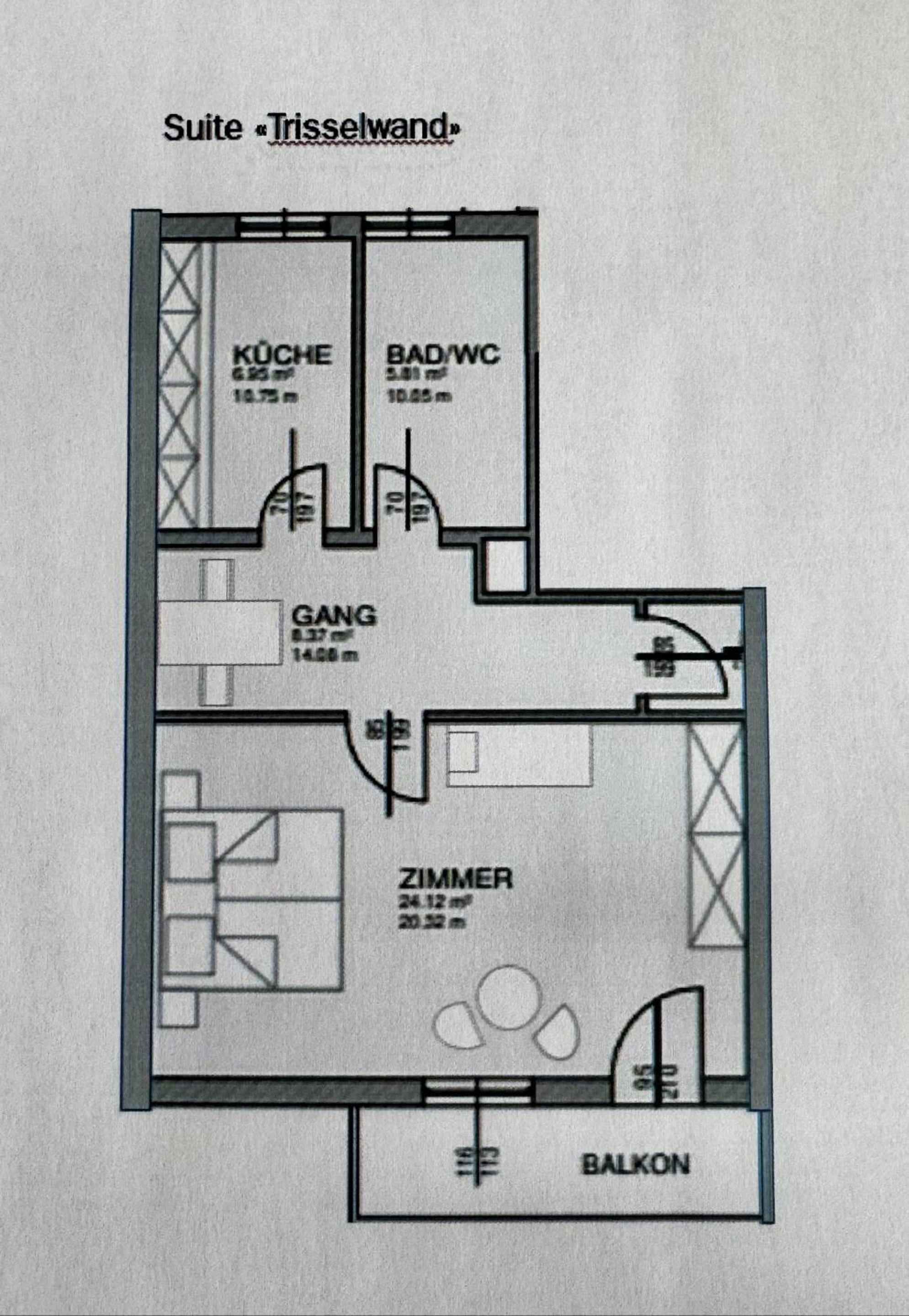 Apartment with Balcony photo 2
