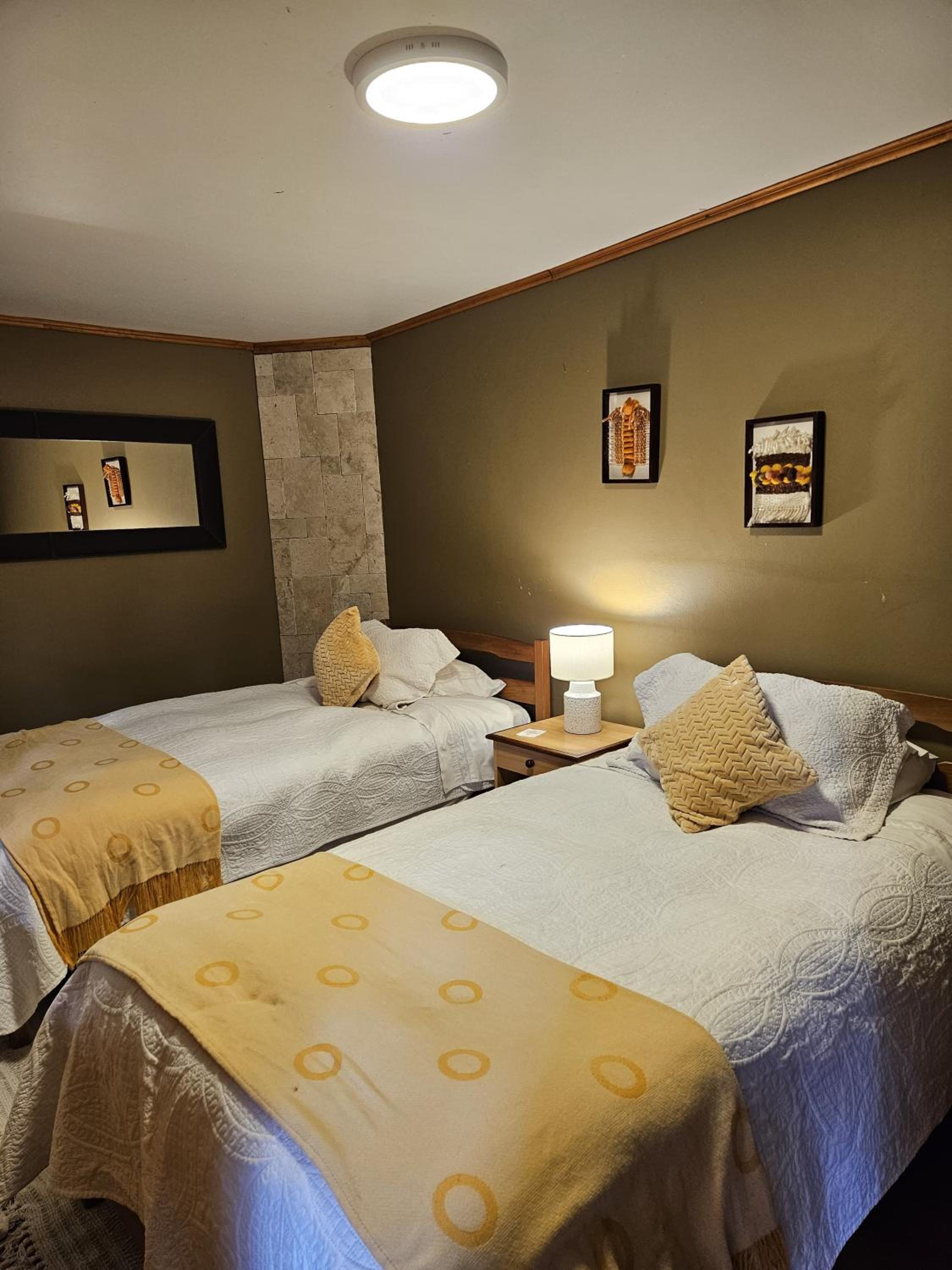 Twin Room With Shared Bathroom