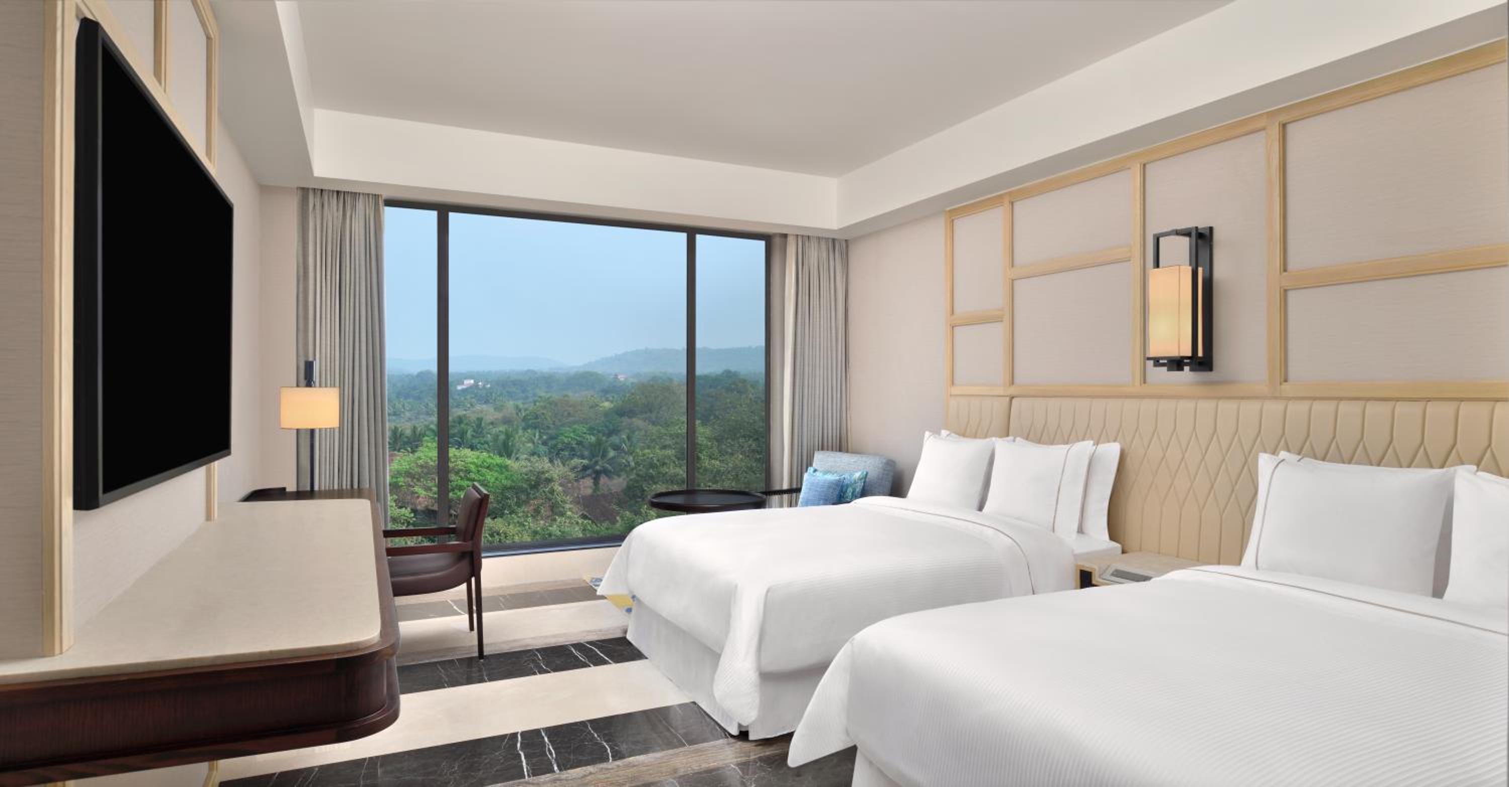 Forest View, Deluxe Guest room, 2 Double - INR 1000 SPA Credit (Stay between Sunday to Thursday)