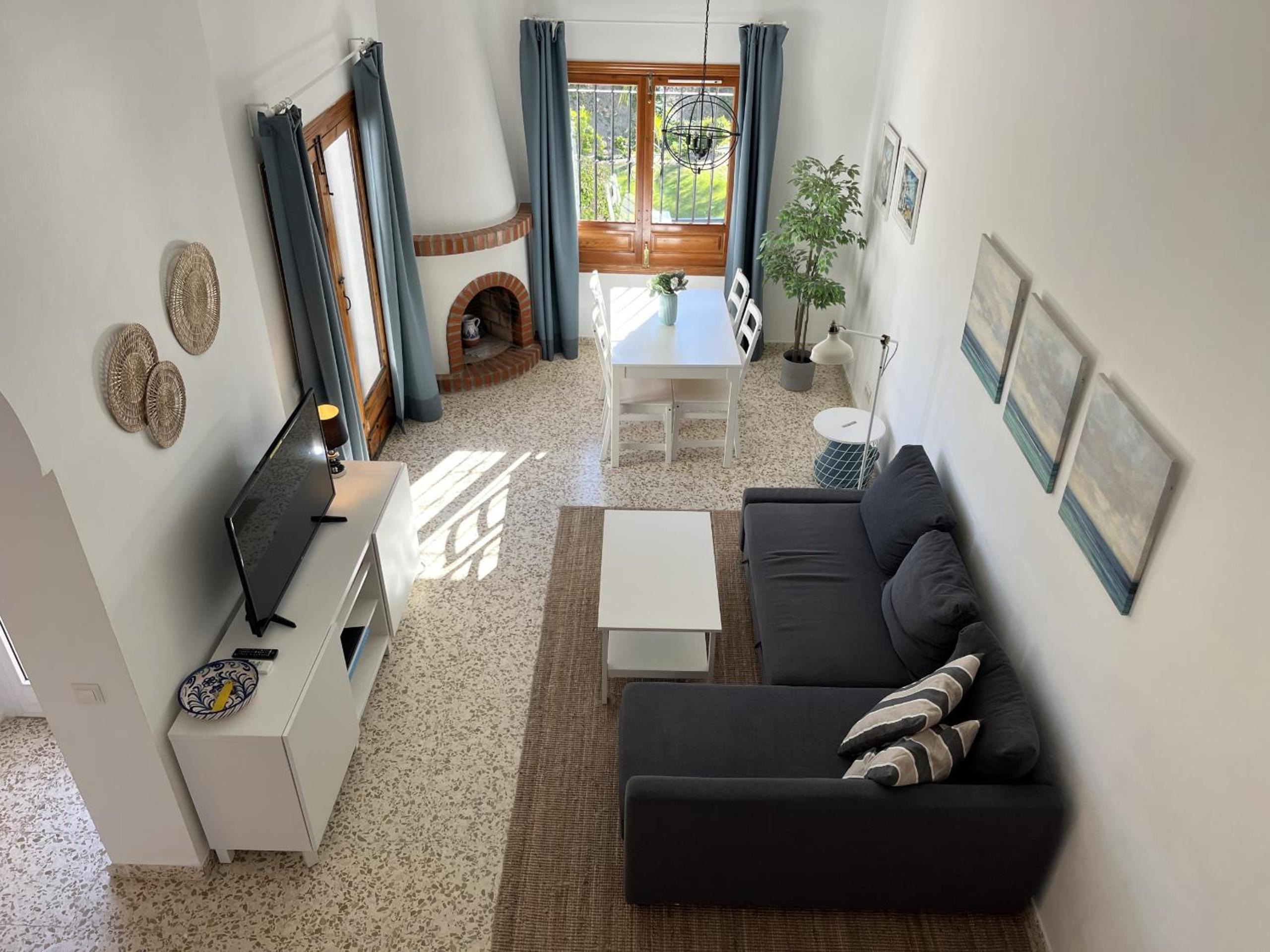 Apartamento con vista al jardín
