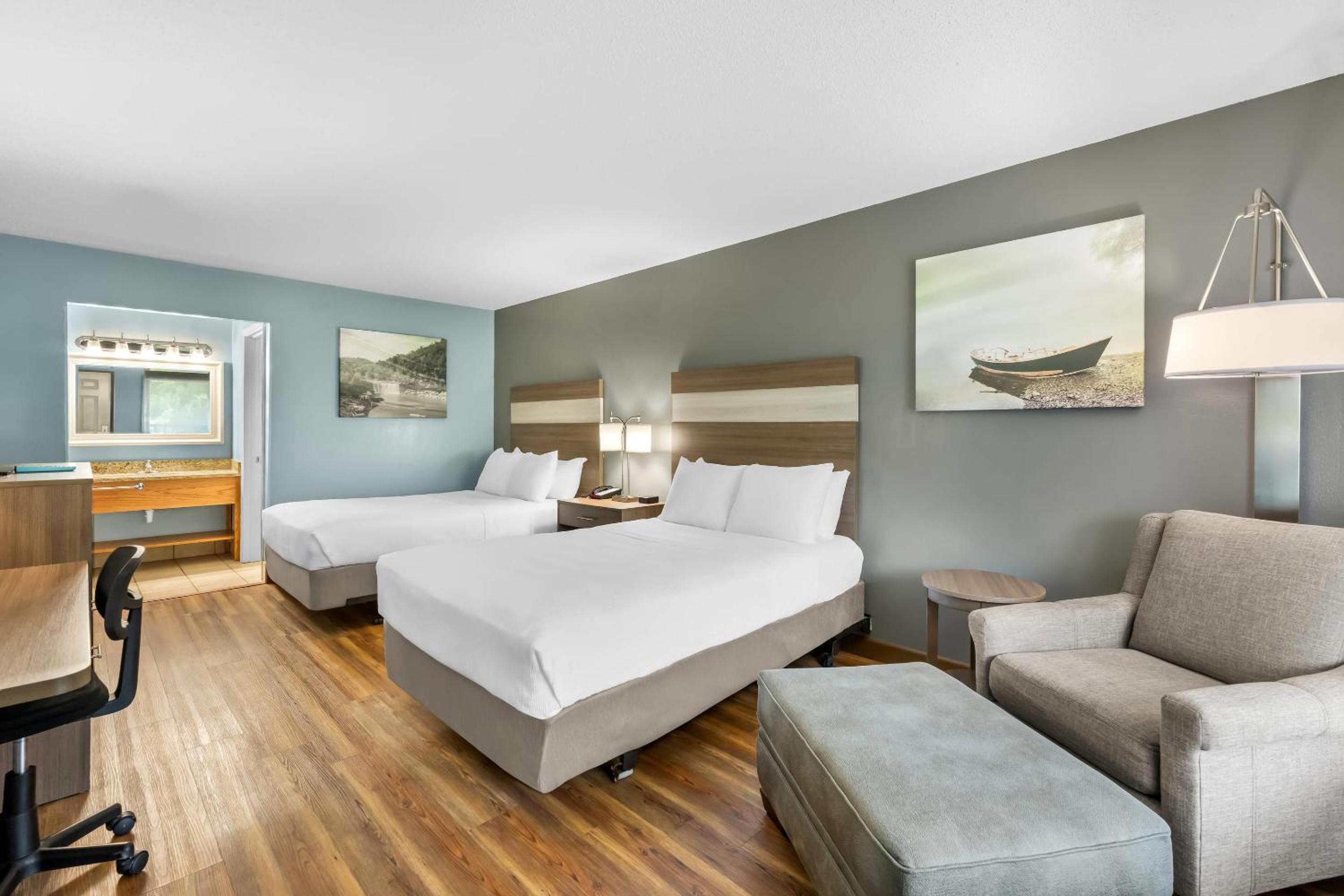 Two Double Beds Nonsmoking