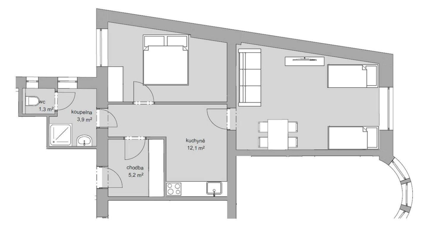 Two-Bedroom Apartment photo 1