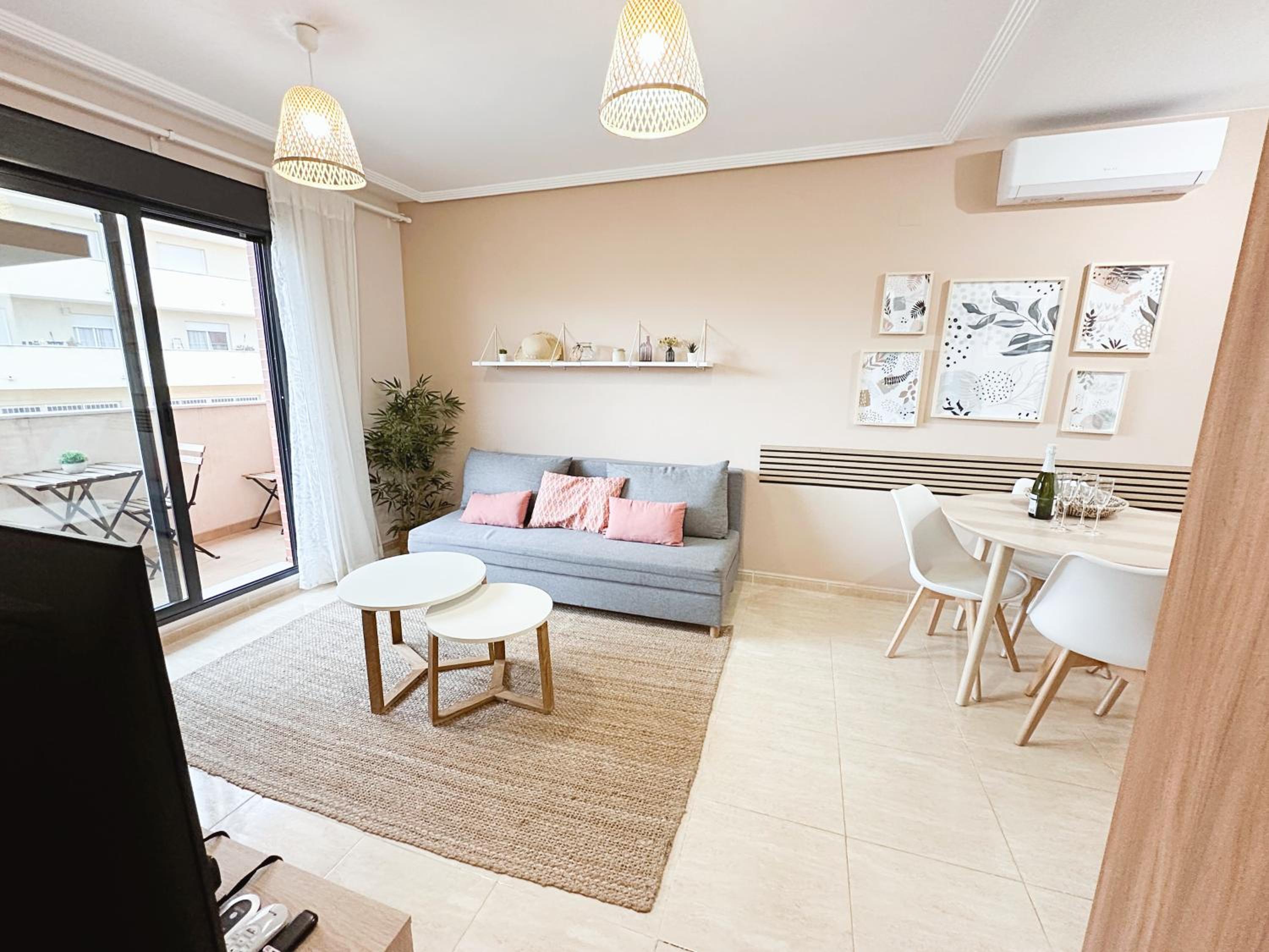 Apartamento de dos habitaciones