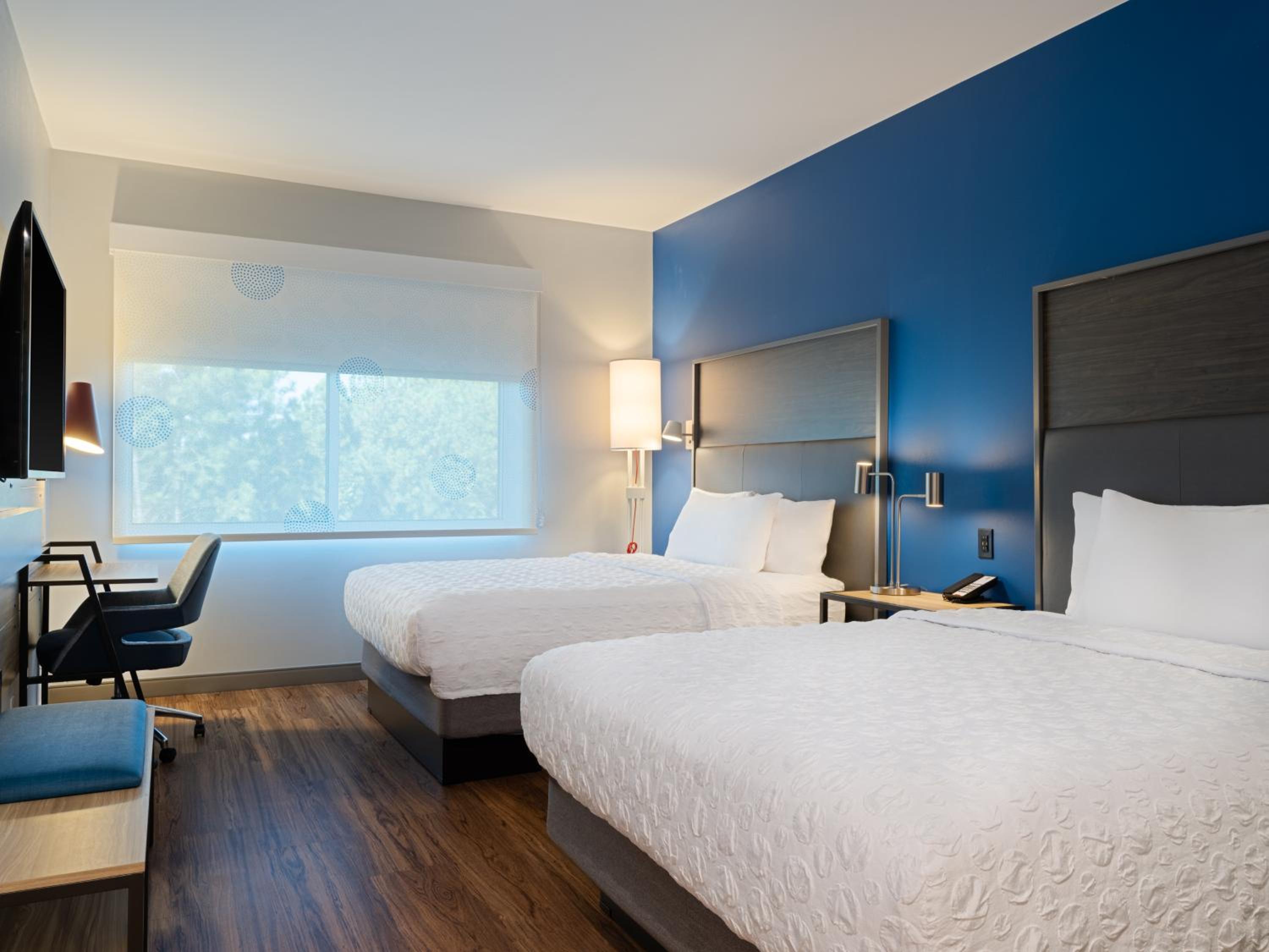 Queen Room with Two Queen Beds and Walk-In Shower - Photo 1