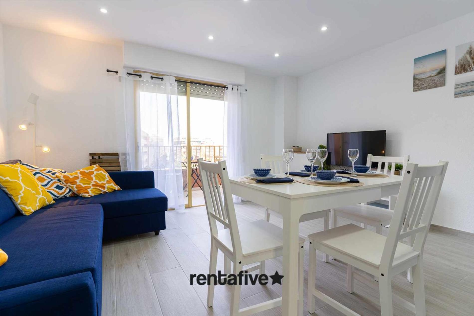 Apartamento de dos habitaciones