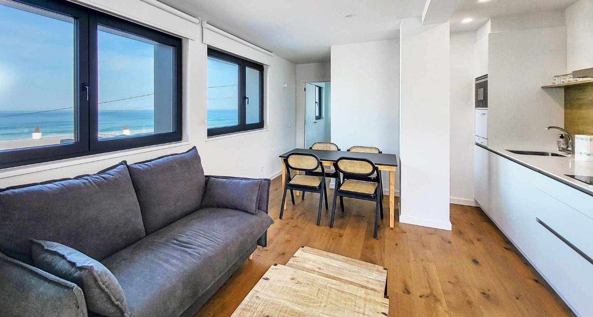 Apartamento con vista al mar
