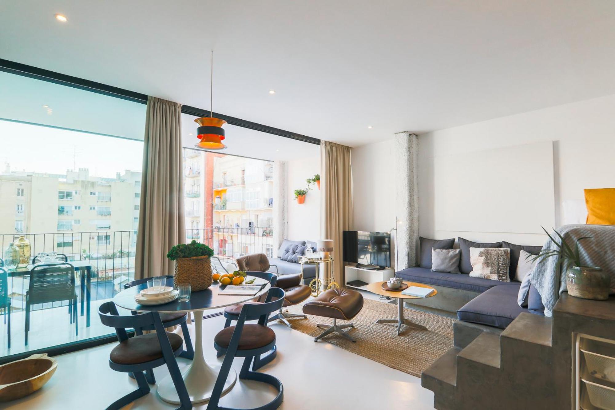 Apartamento de Lujo de una Habitación con Terraza