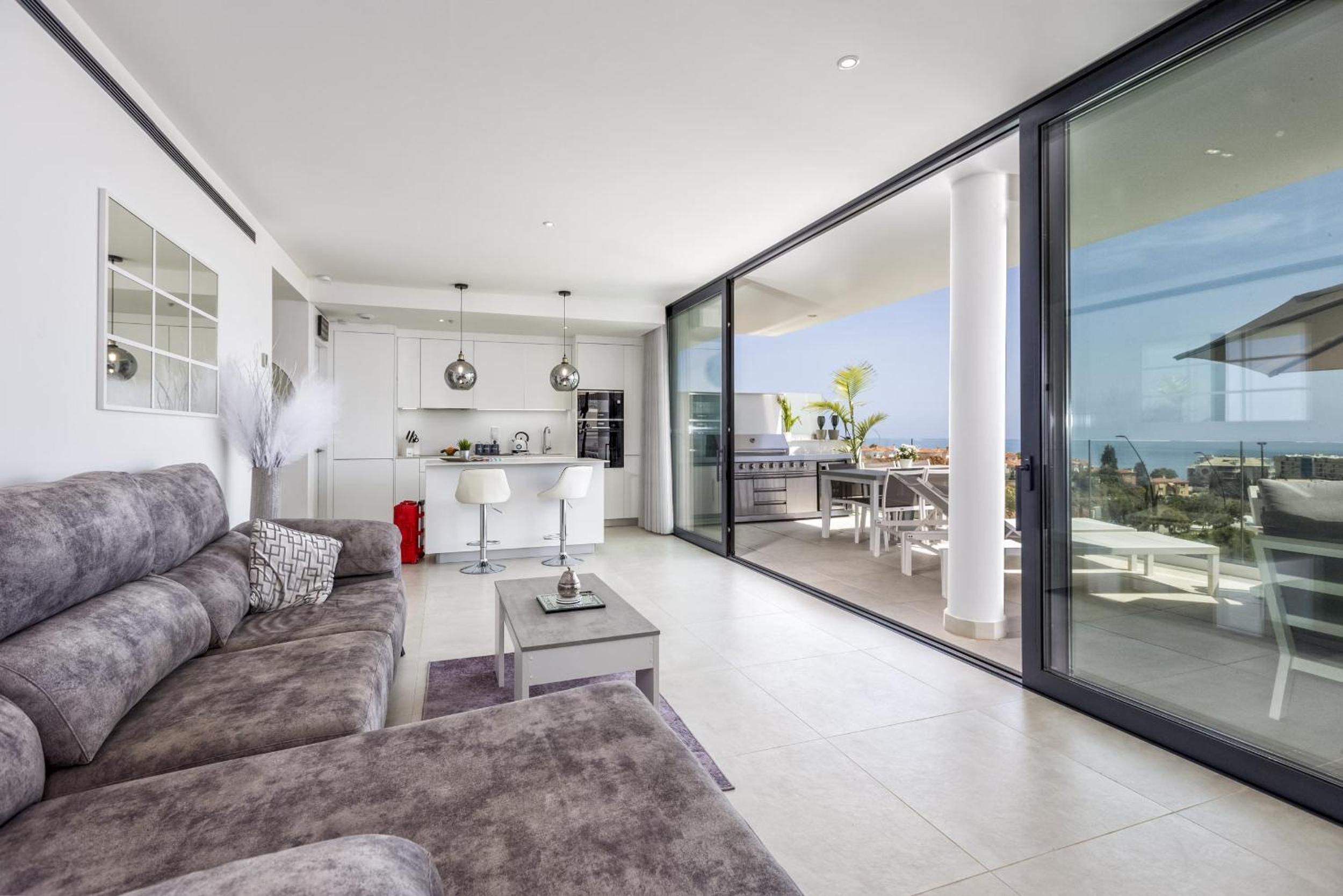 Apartamento con vista al mar