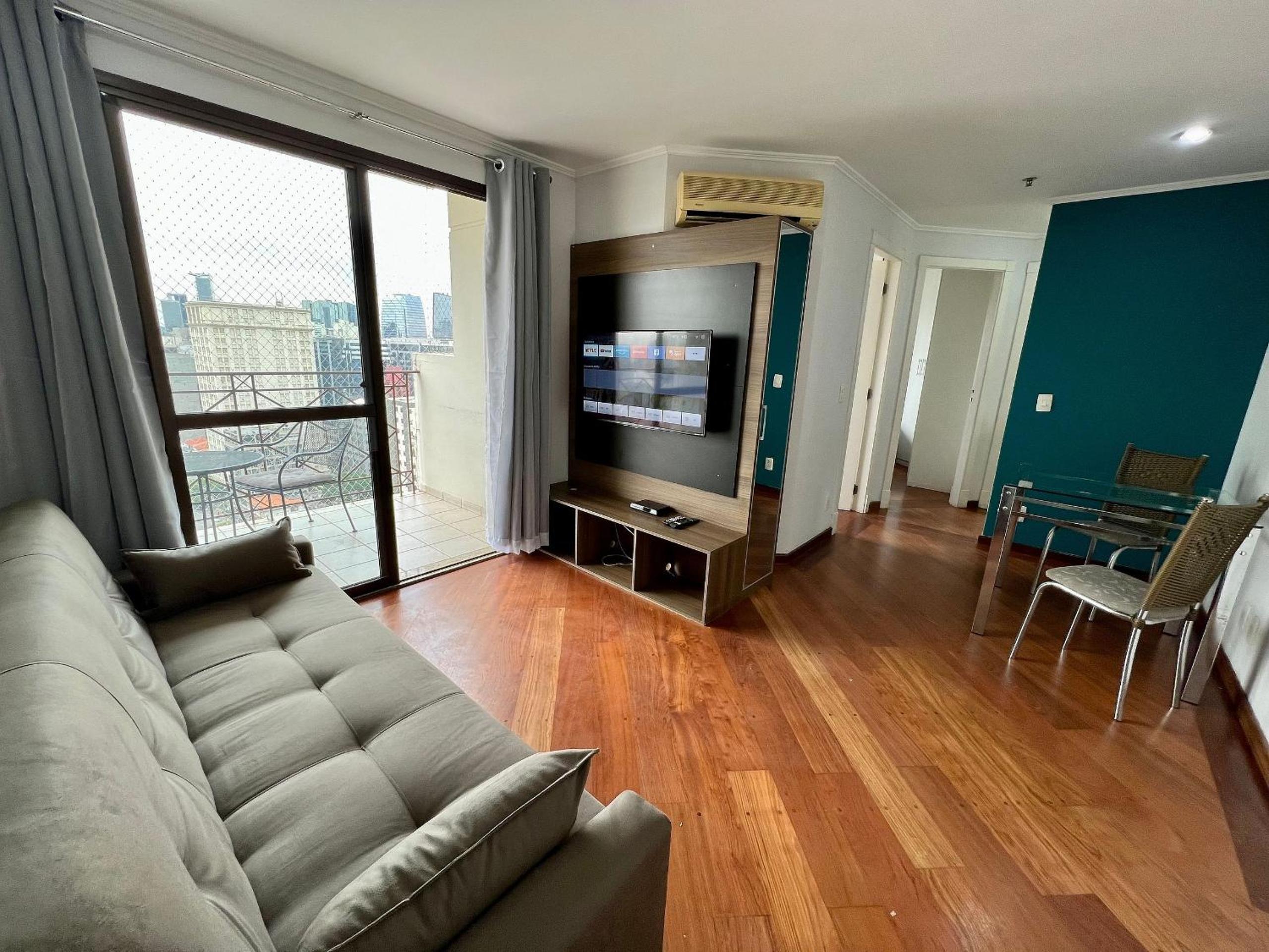 Two-Bedroom Apartment with Balcony