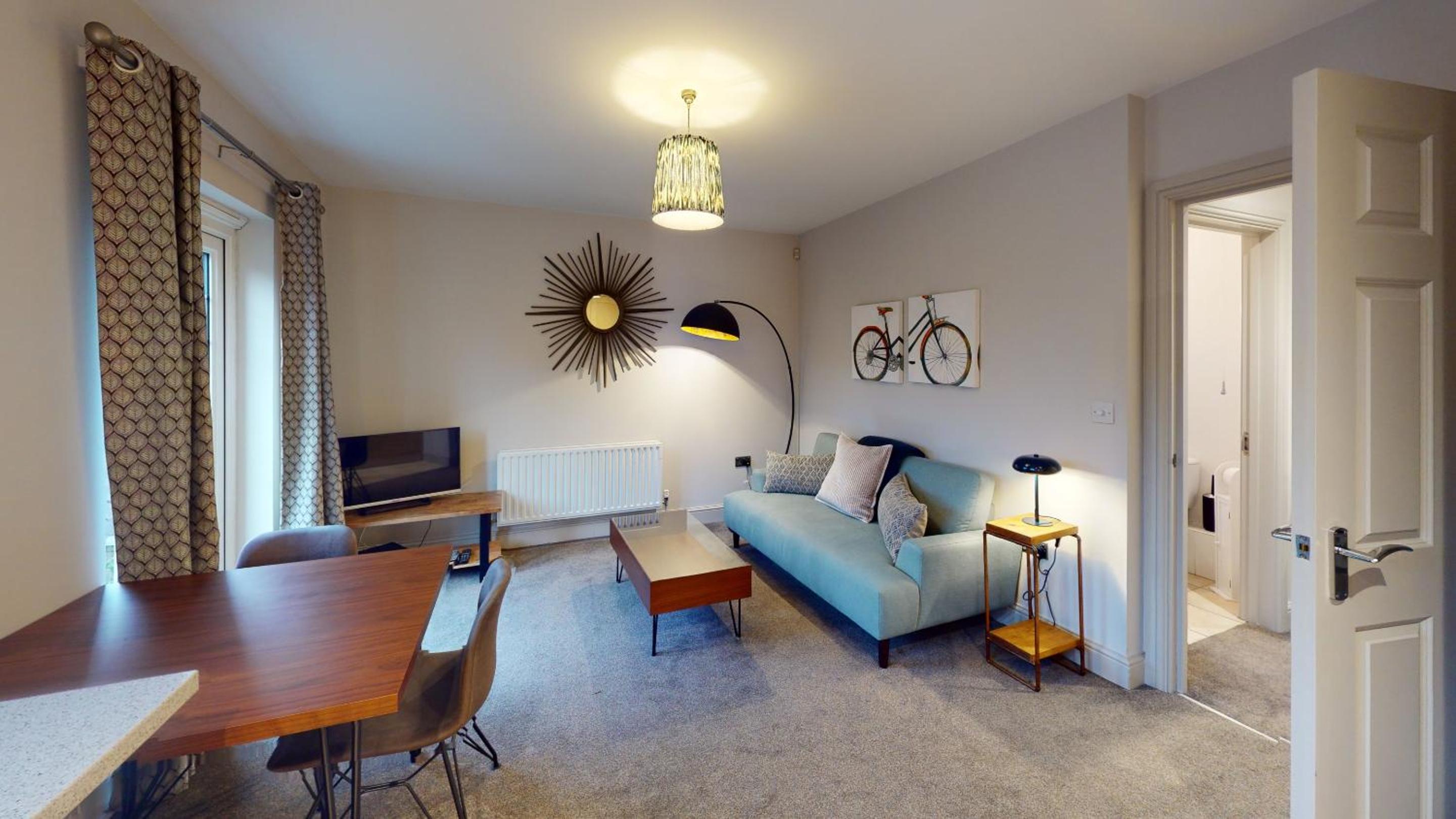 One-Bedroom Apartment with Garden