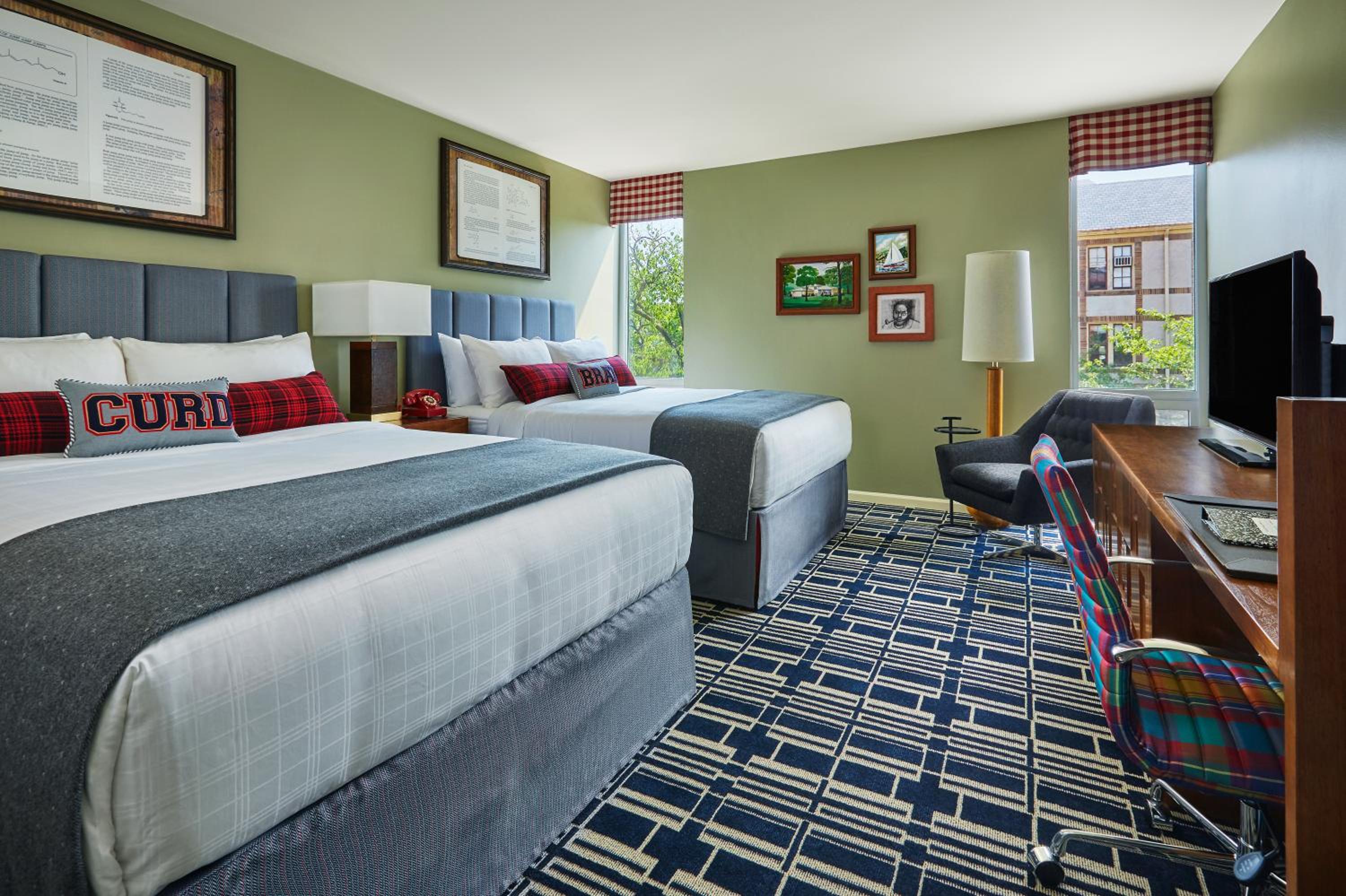 Graduate Queen Room with Two Queen Beds at Graduate by Hilton Madison in Madison