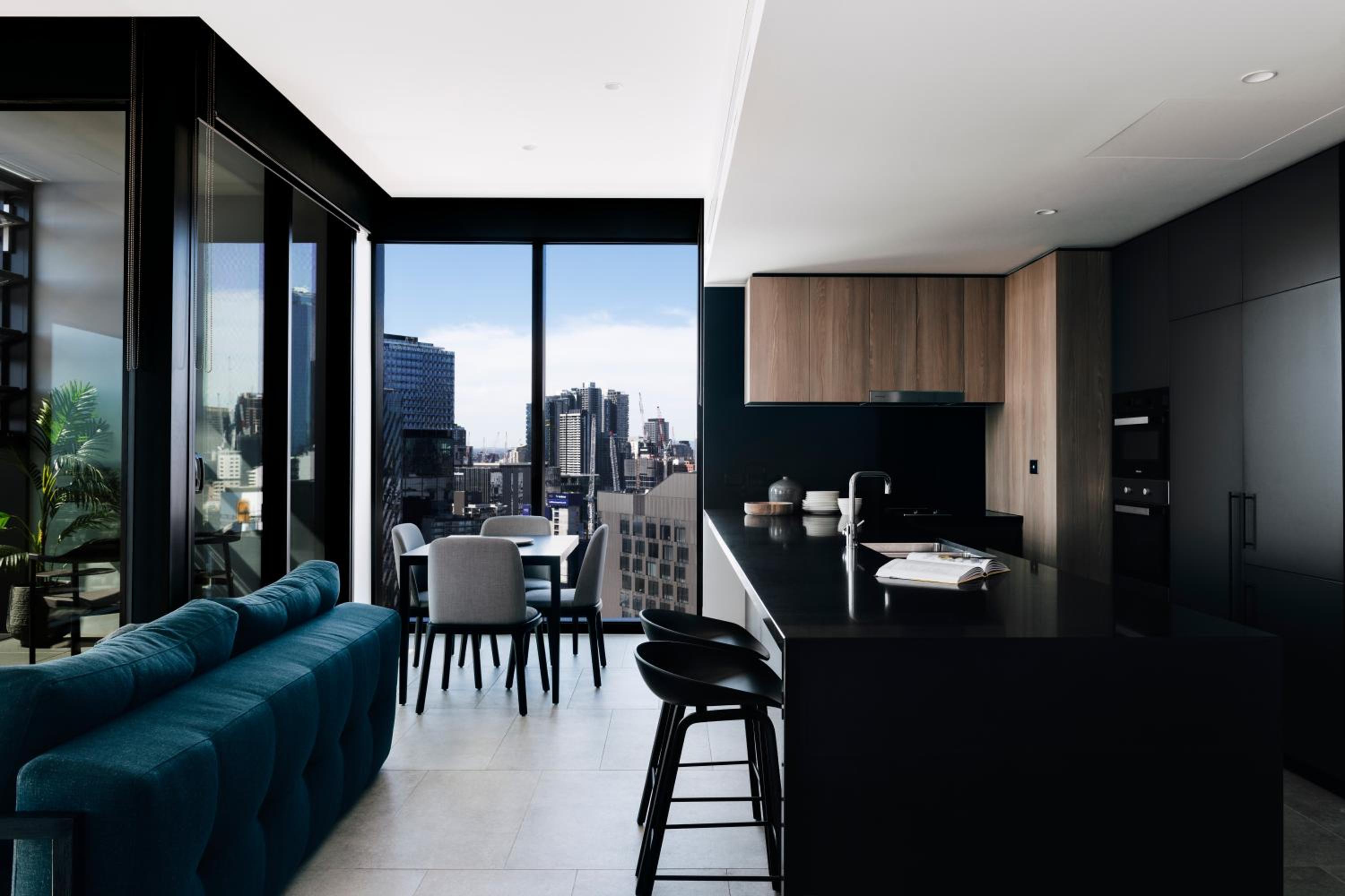Two Bedroom Deluxe Apartment with City View