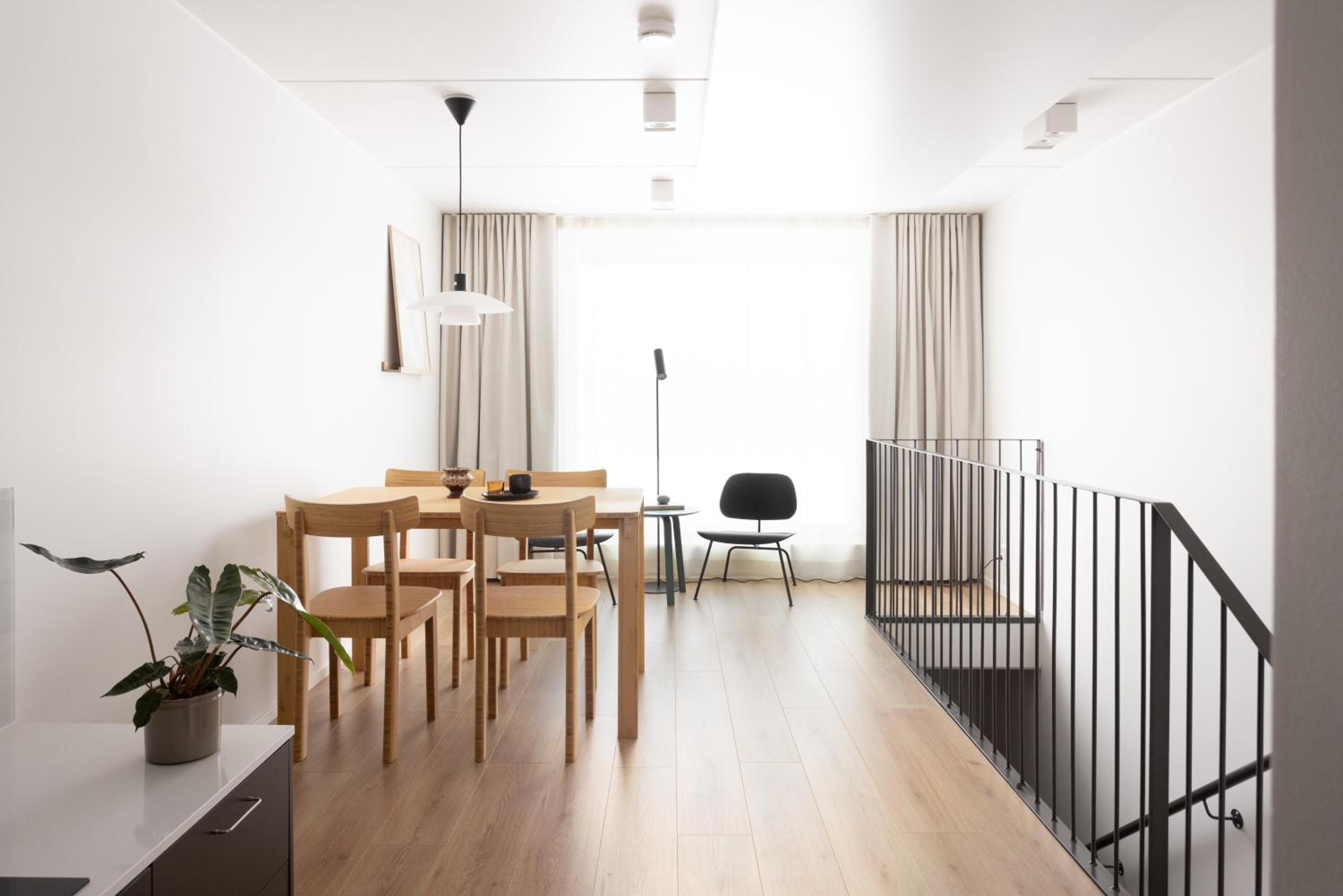 Spacious-studio with loft