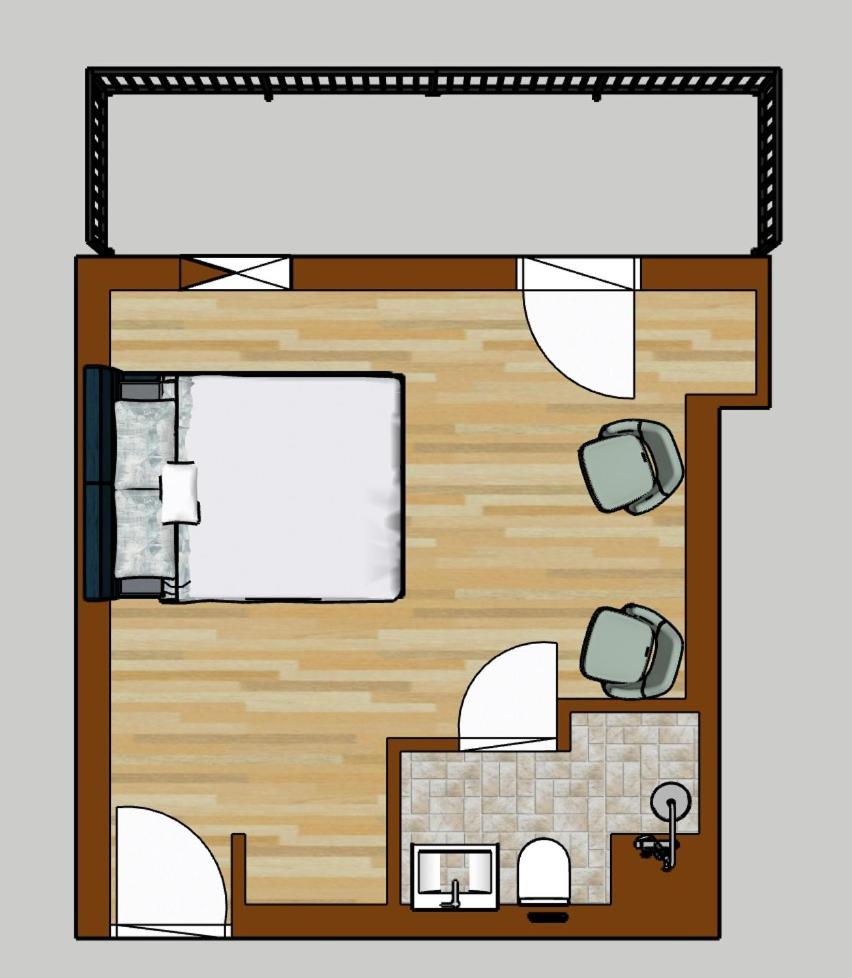 Double Room with Balcony - Photo 7