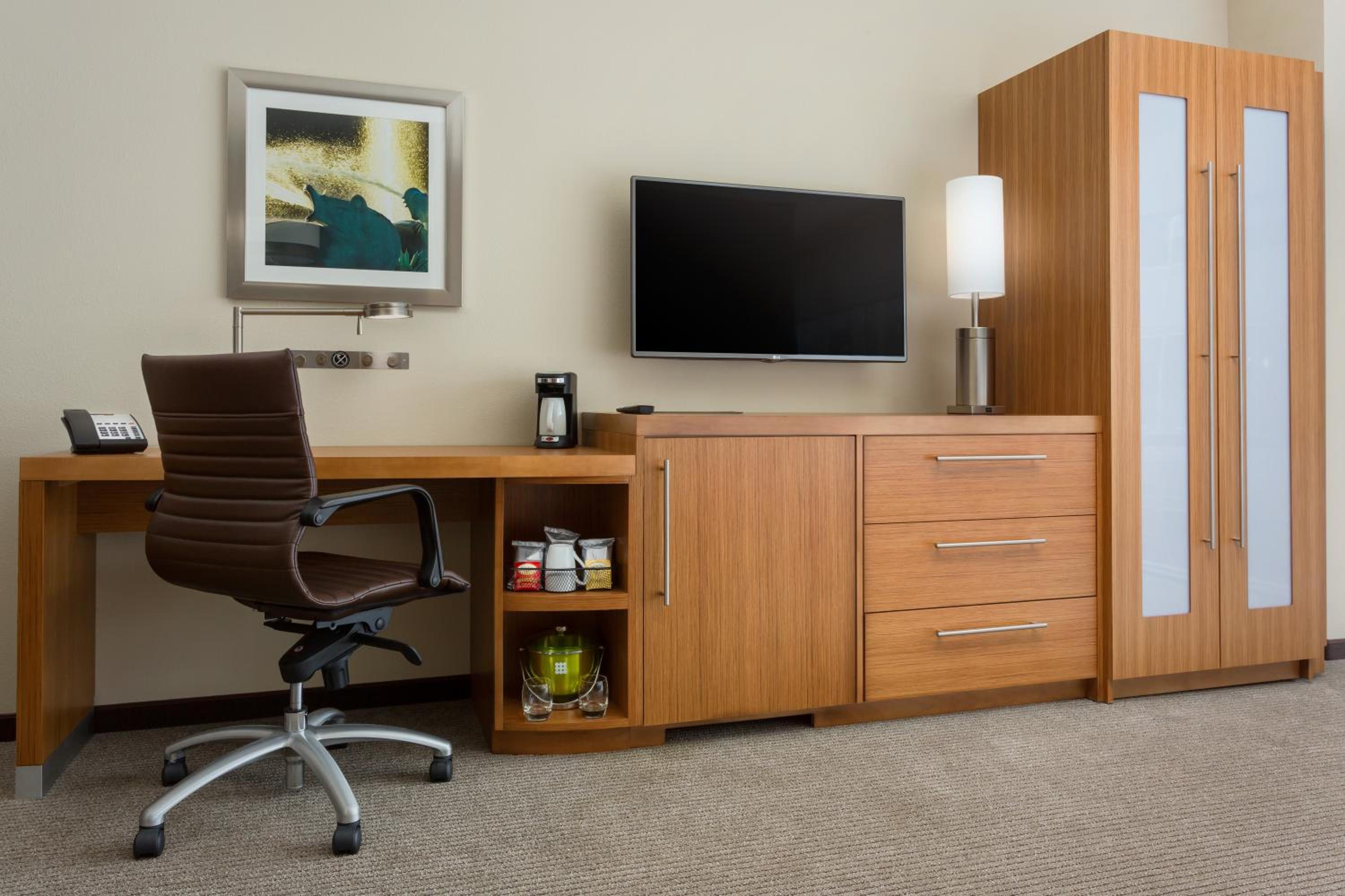 Specialty King Room with Sofa Bed and Roll-in Shower - Disability Access