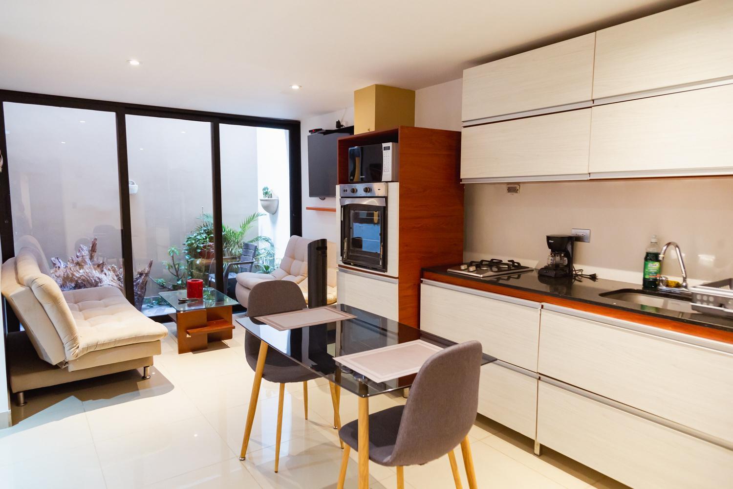 One-Bedroom Apartment with Fan photo 3