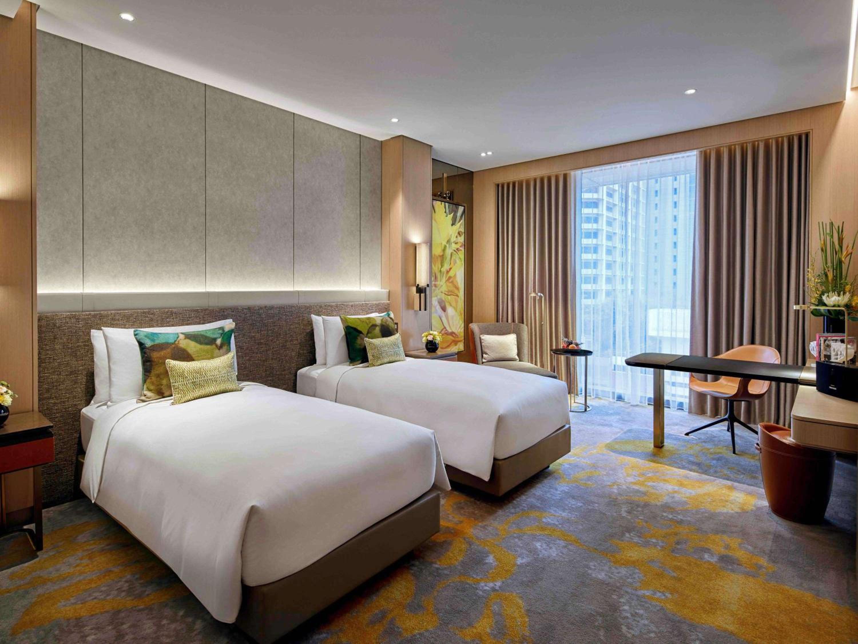 LUXURY CLUB ROOM, Club Millésime Access, 2 Single Beds, Heritage or Pool View, High Floor