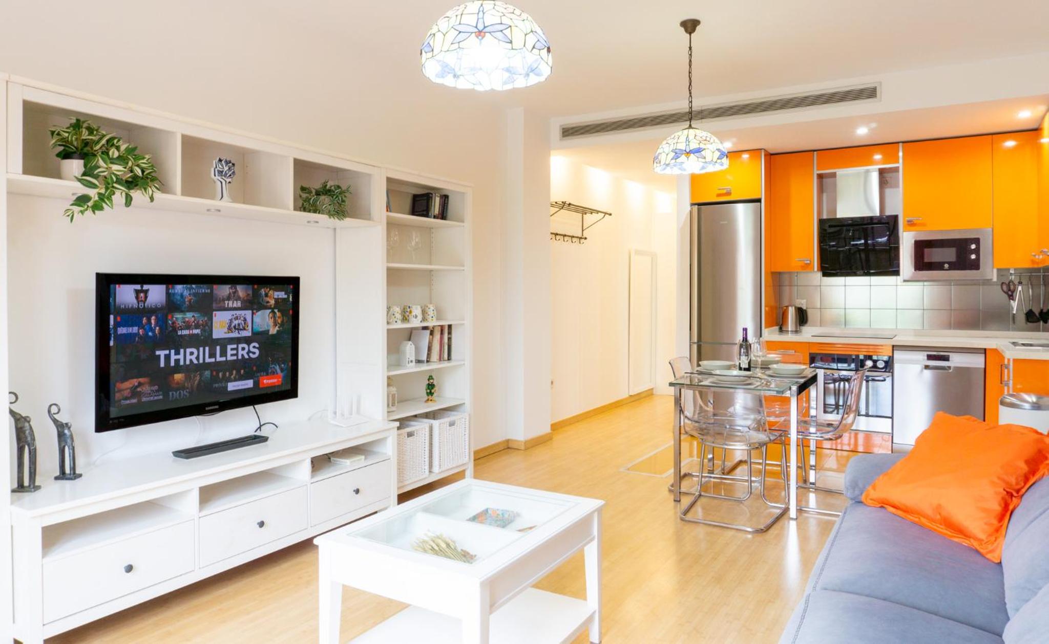 Apartamento de dos habitaciones