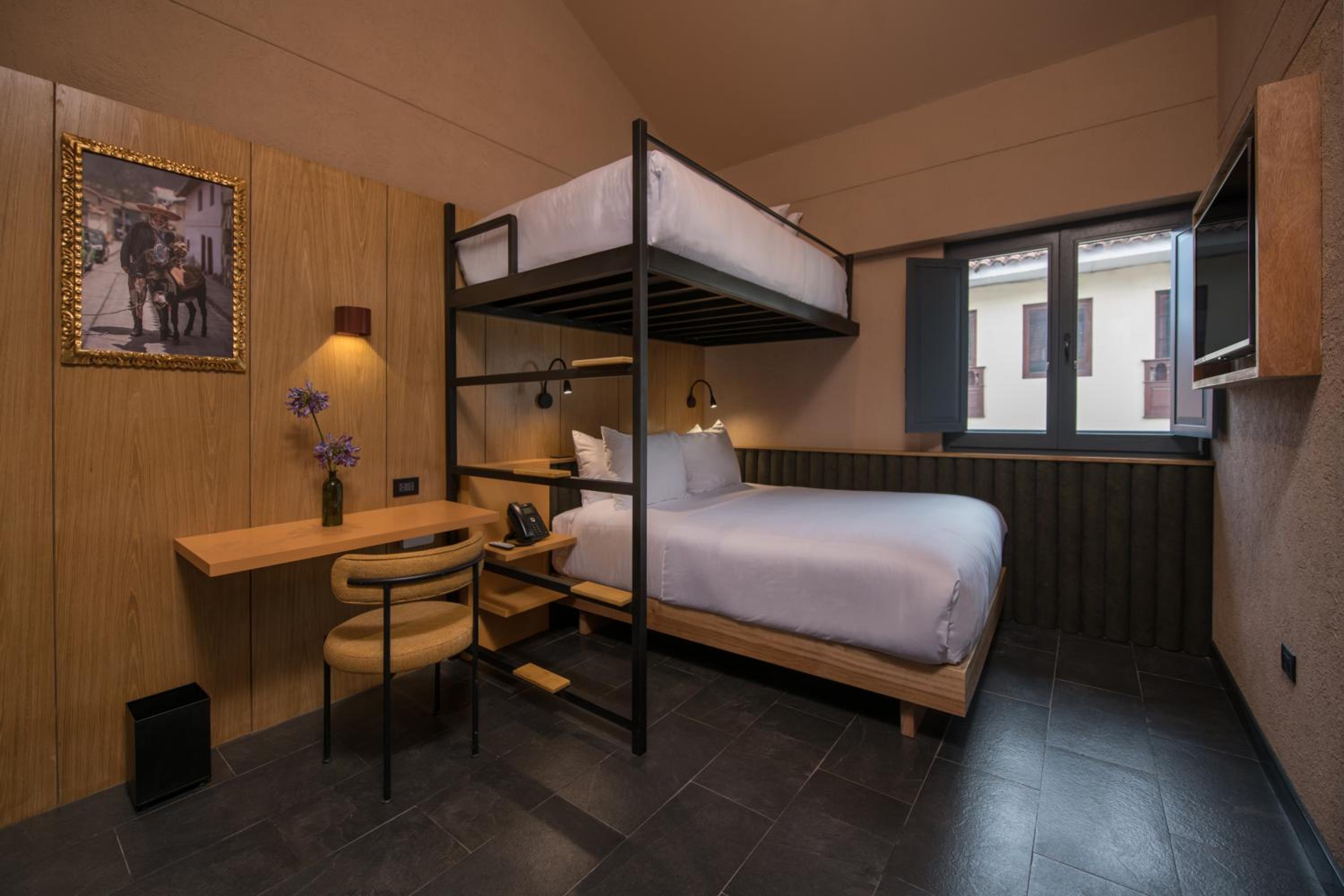 Room with Bunk Beds-One Twin Bed over One Queen Bed - Photo 5
