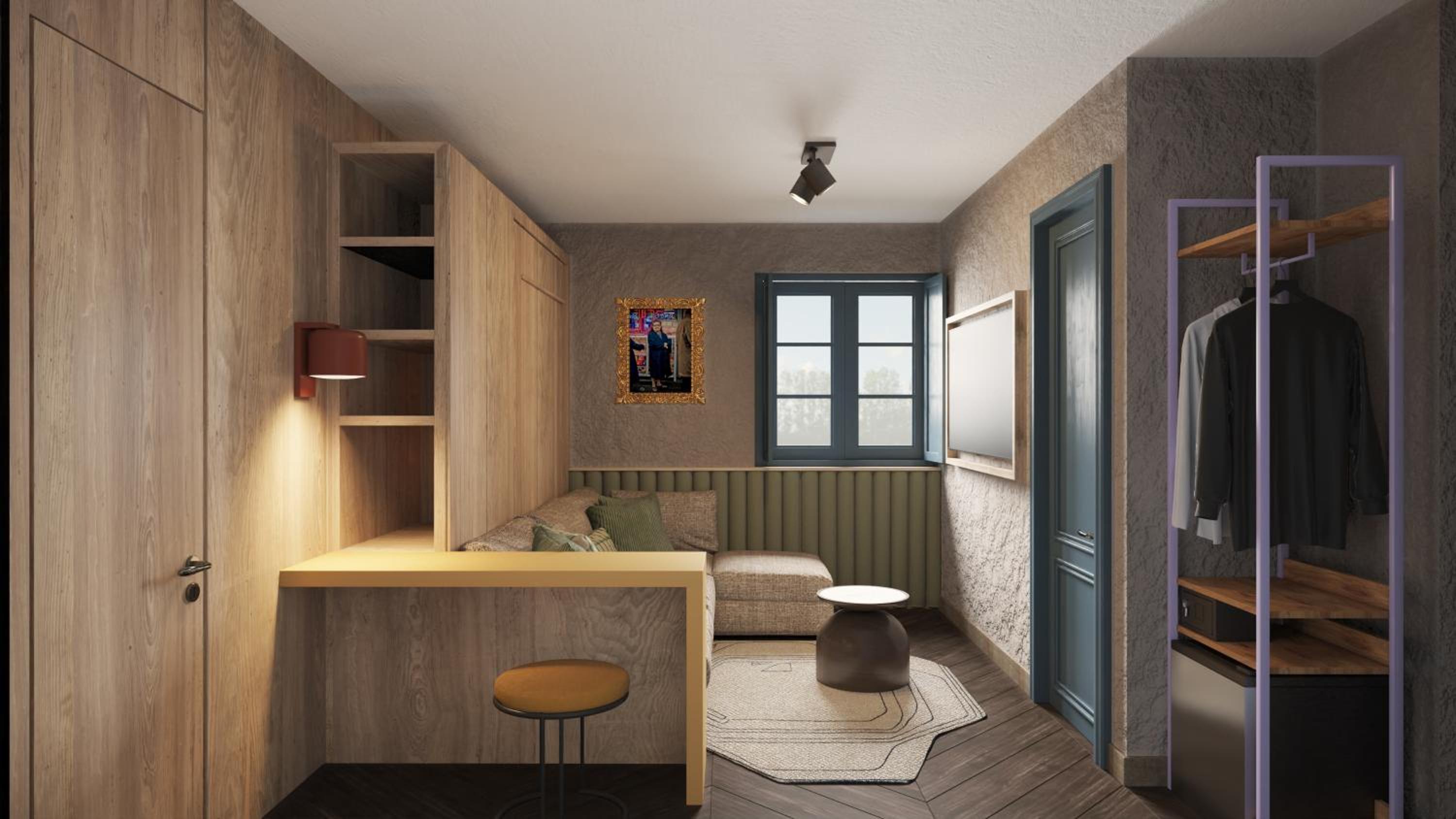 Flex Room with One Queen Wall Bed - Photo 3