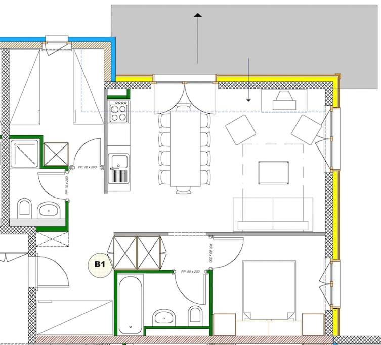 Two-Bedroom Apartment photo 2