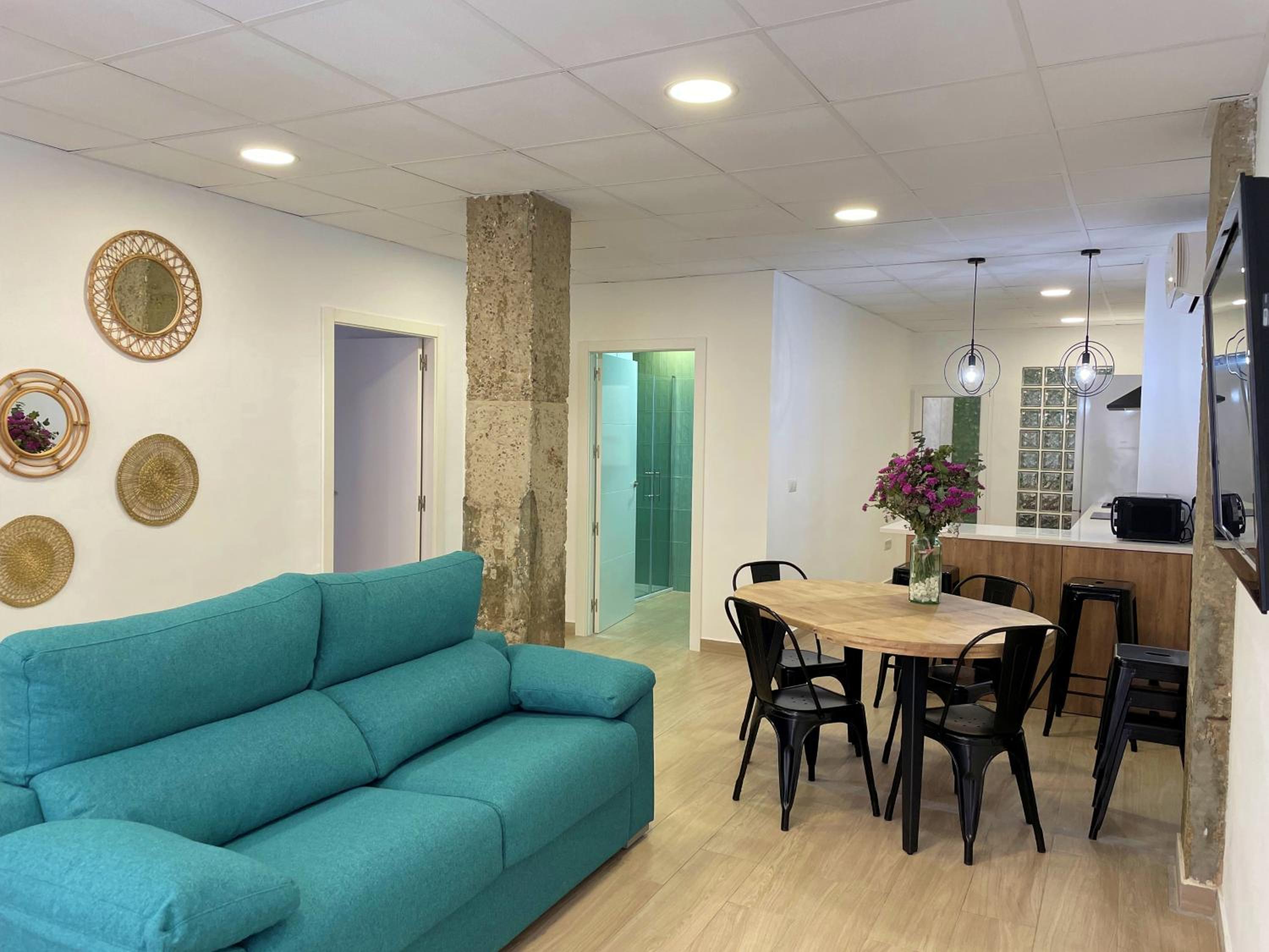 Apartamento de dos habitaciones