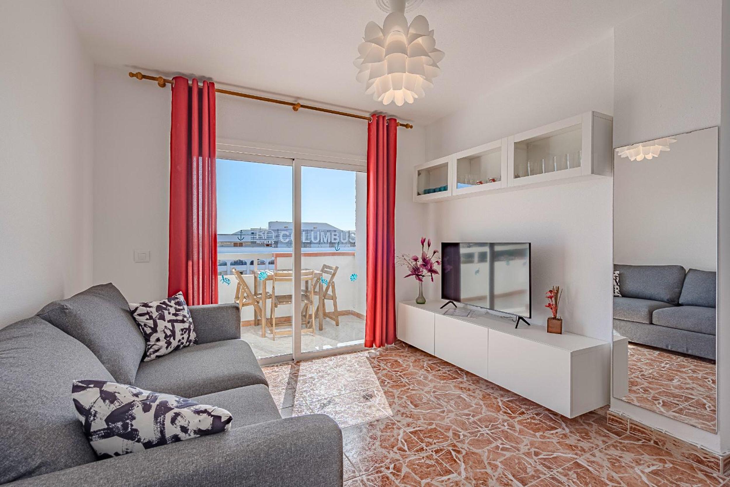 Apartamento con Balcón