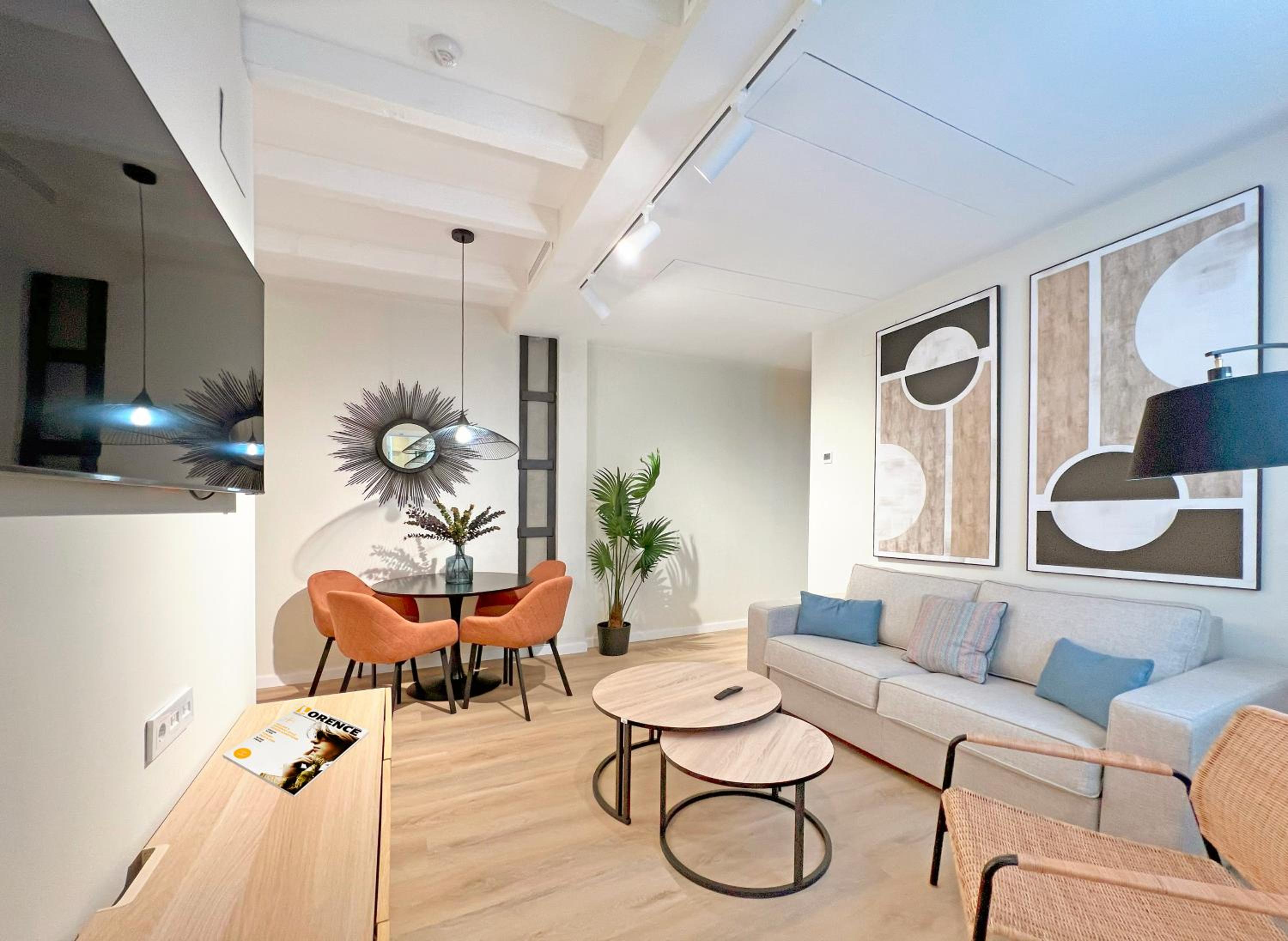Apartamento de dos habitaciones