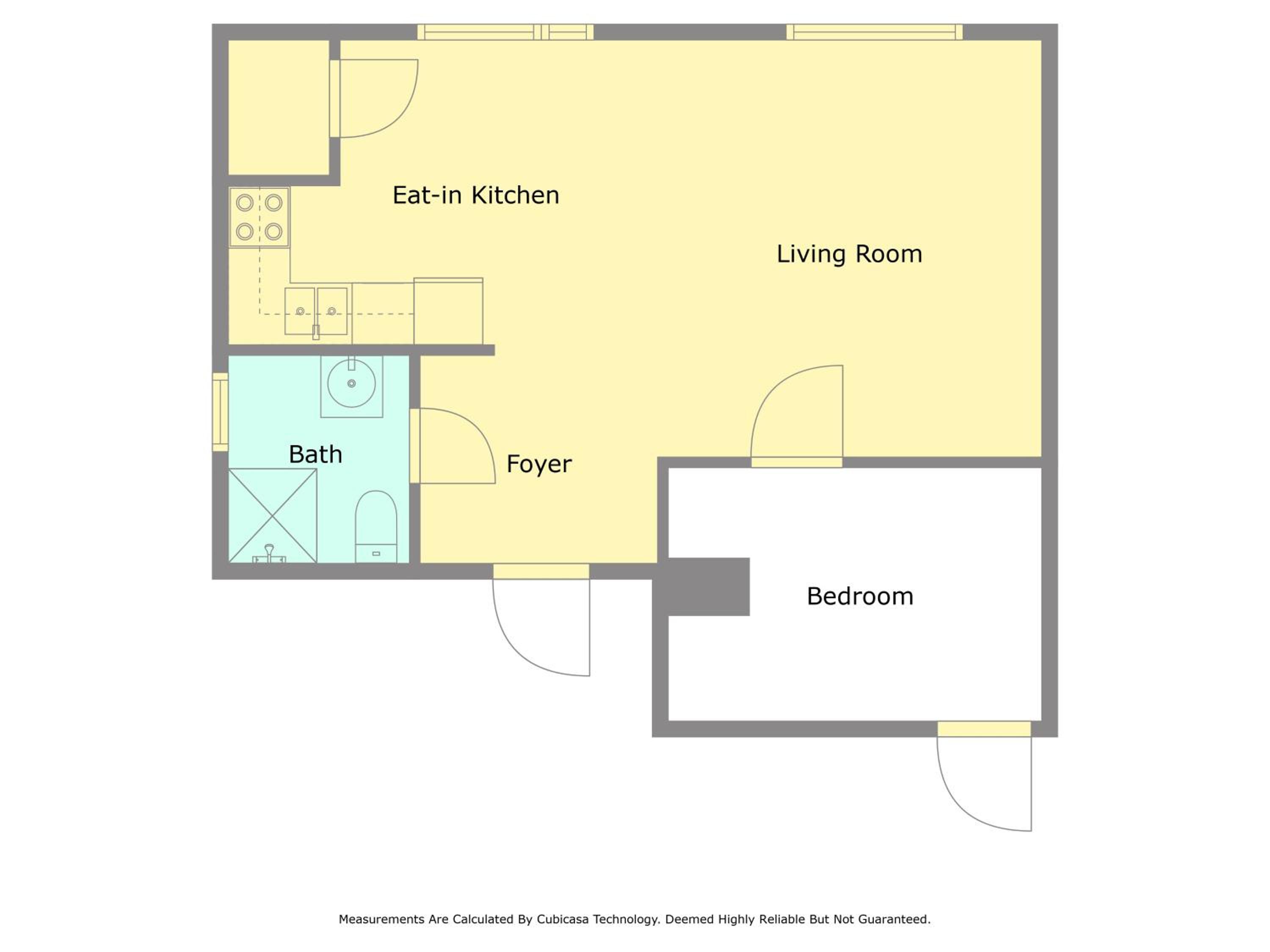 One-Bedroom Apartment photo 1