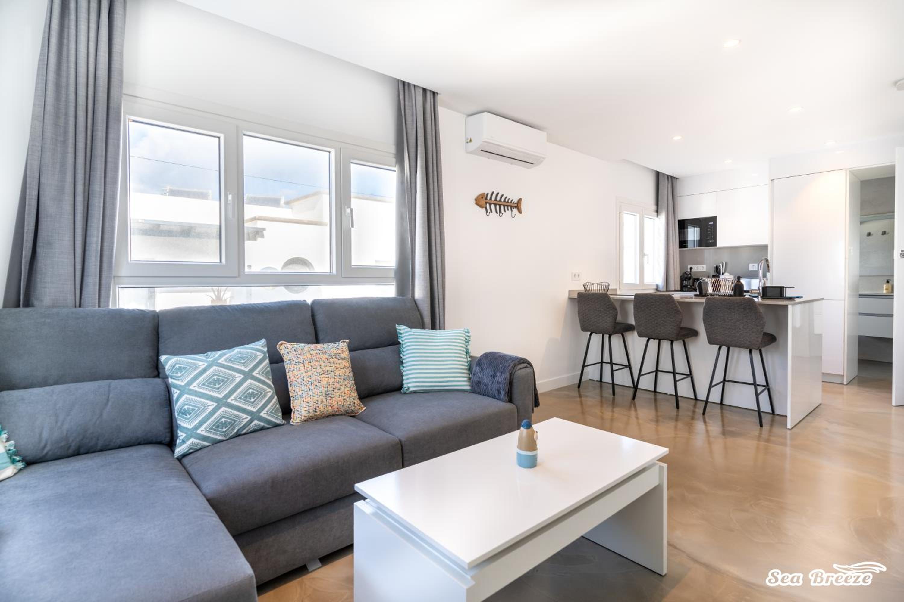 Apartamento con vista al mar