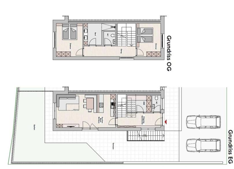 Two-Bedroom Apartment with Shower  photo 3