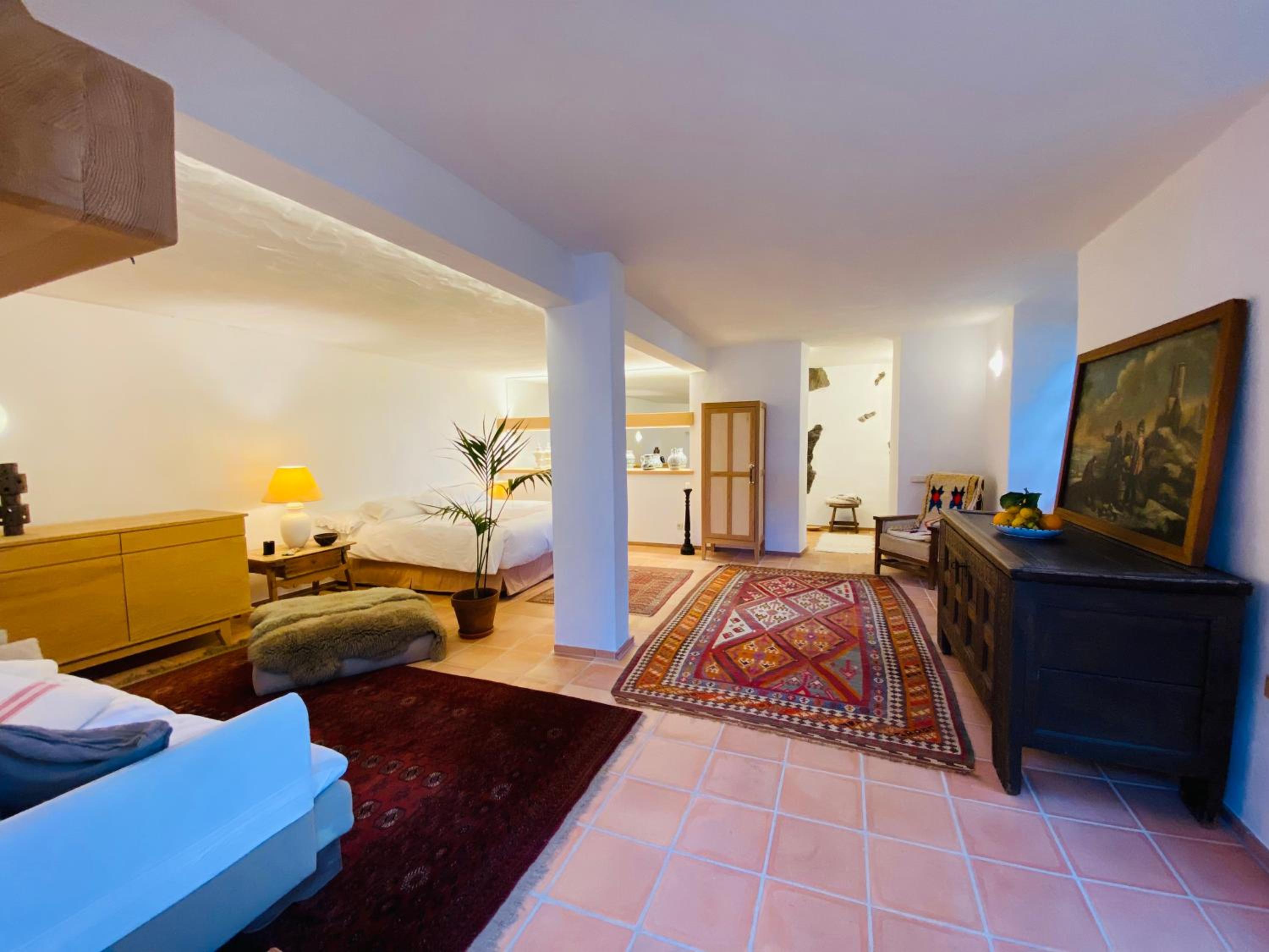Suite con vista al jardín