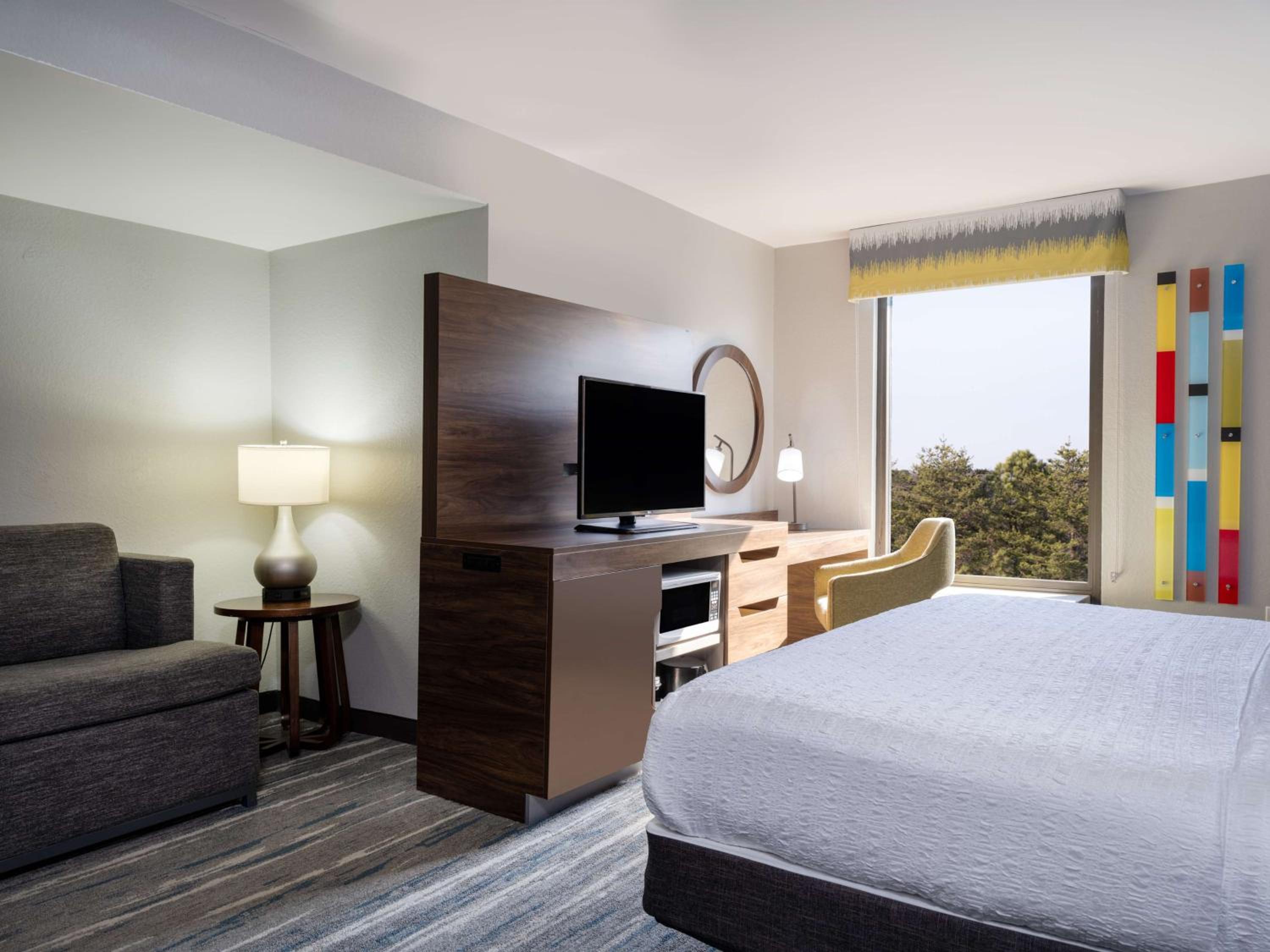 King Studio Suite with Microwave and Refrigerator - Non-Smoking - Photo 3