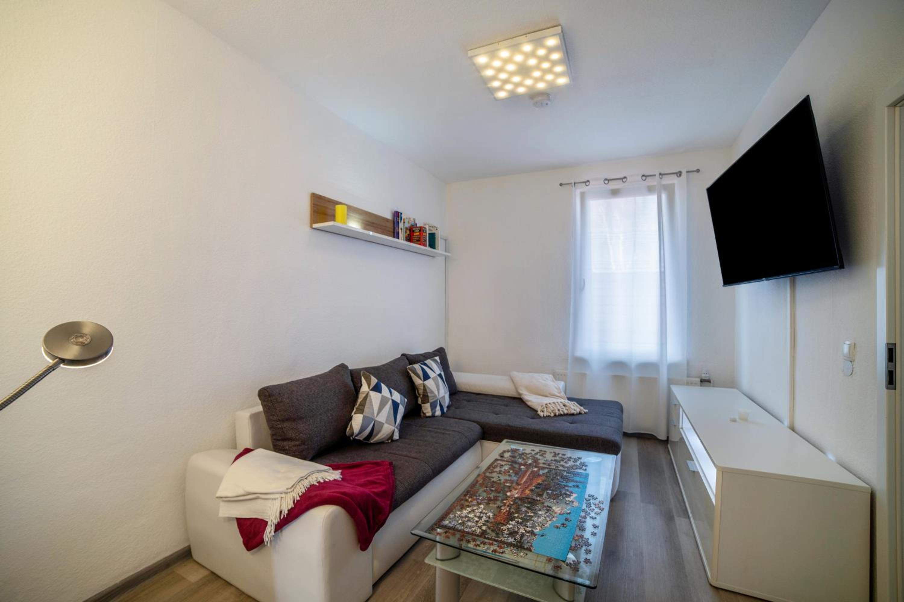 Two-Bedroom Deluxe Apartment with Garden View