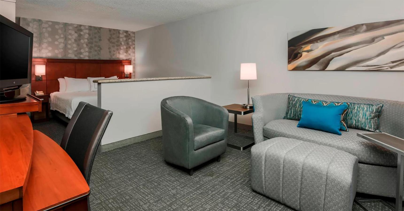 1 Bedroom Suite, 1 King, Sofa bed - Photo 1