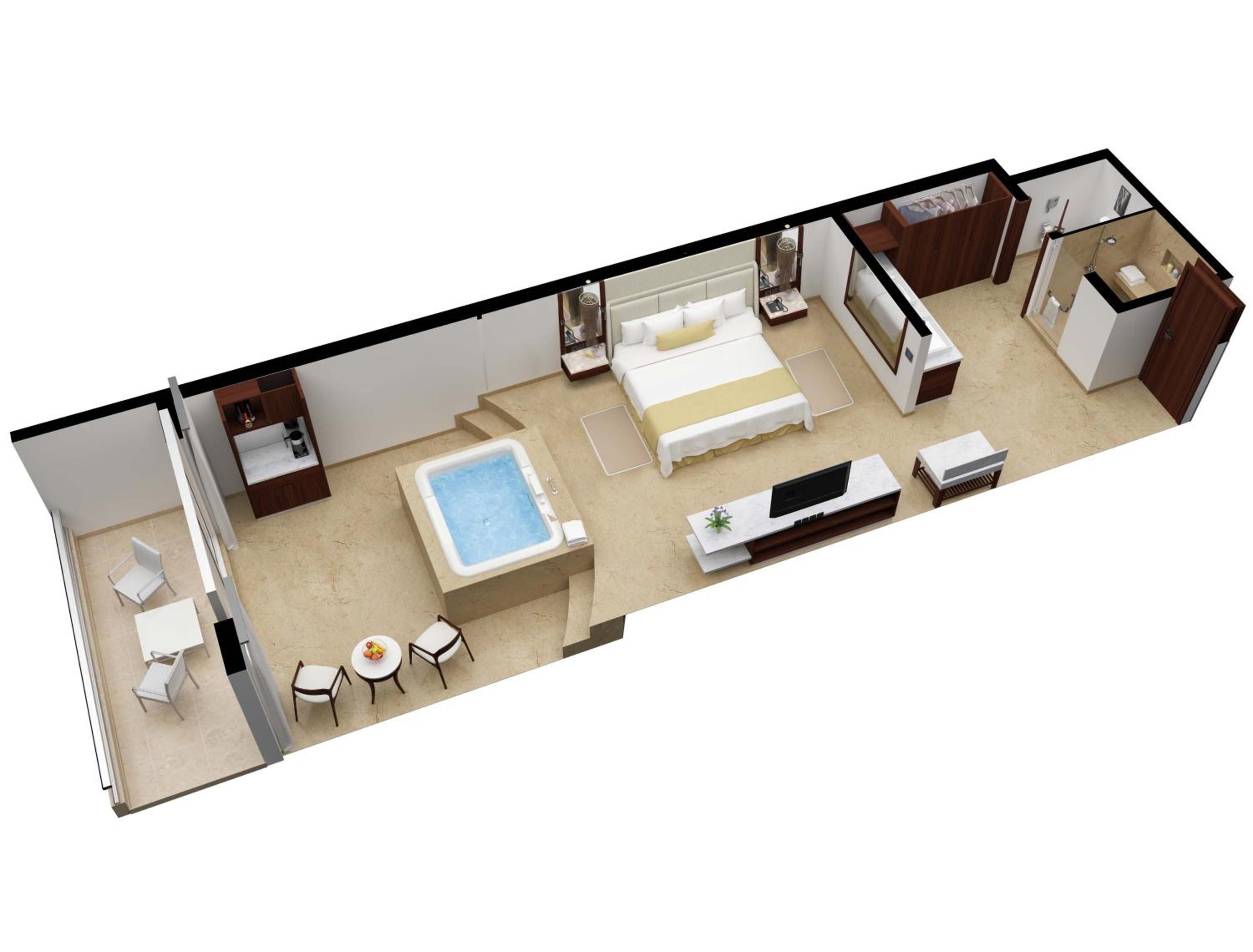 Superior Deluxe Ocean View - King Size Bed