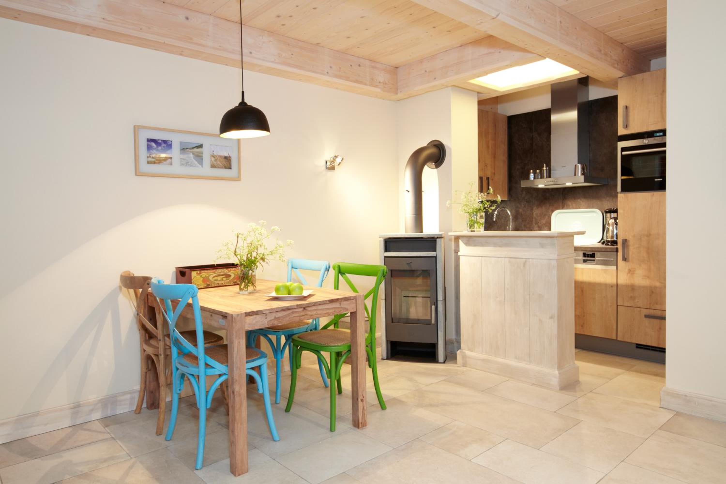 Apartment with terrace / fireplace photo 3
