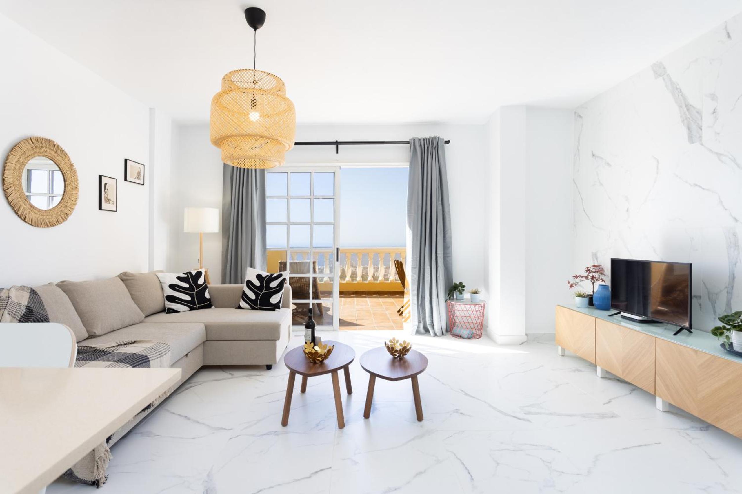 Apartamento con vista al mar