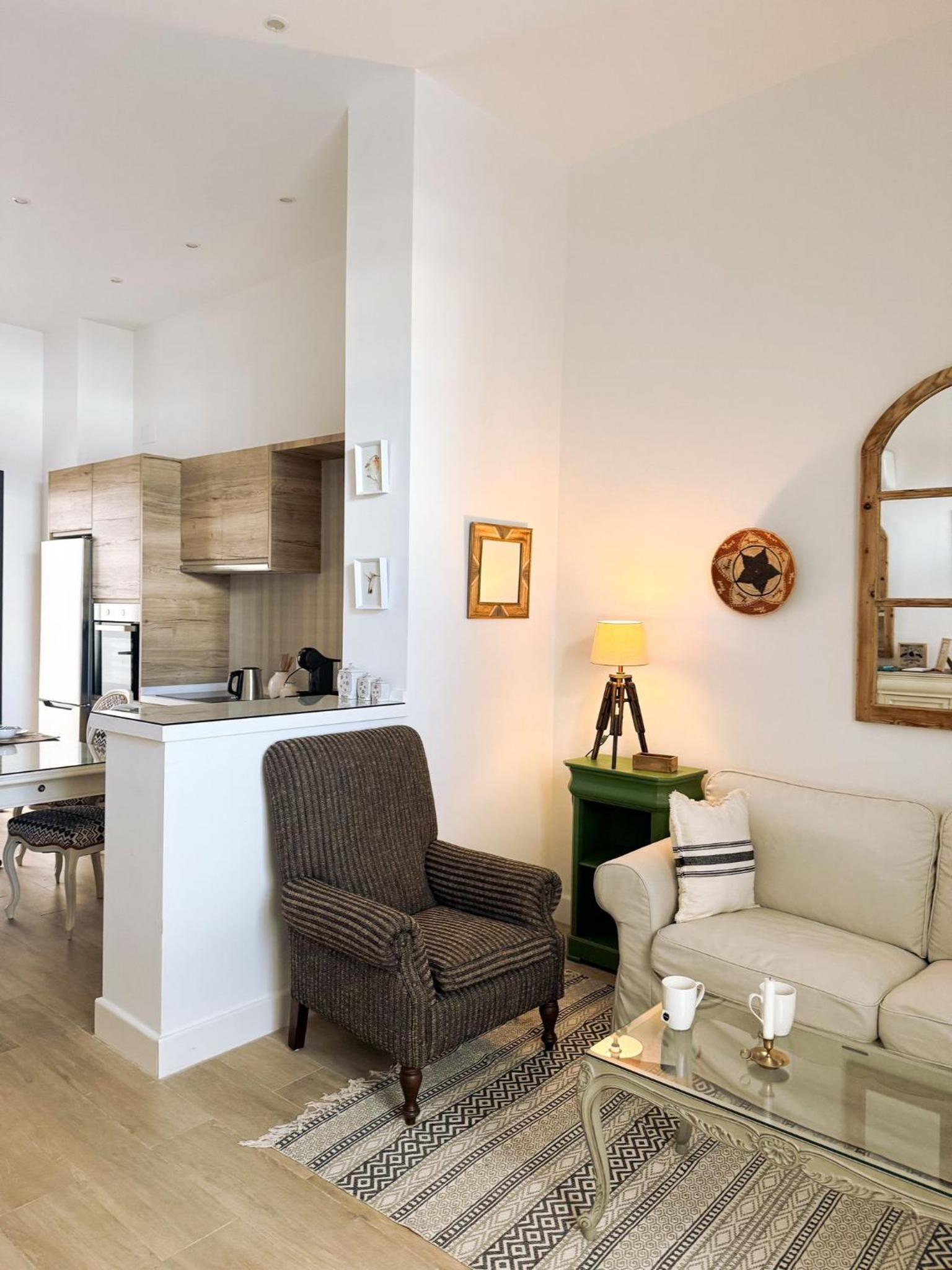 Apartamento de dos habitaciones