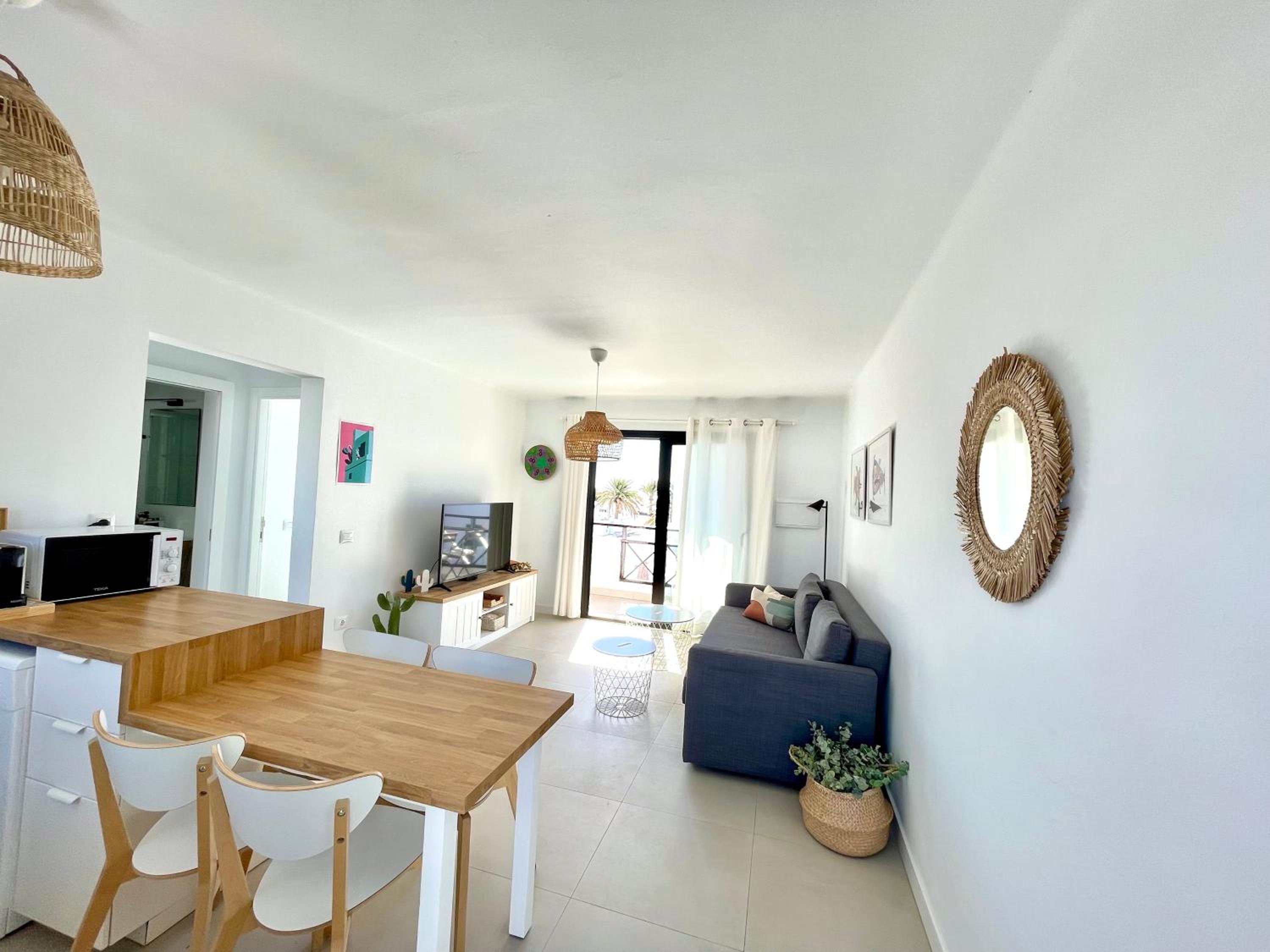 Apartamento de dos habitaciones