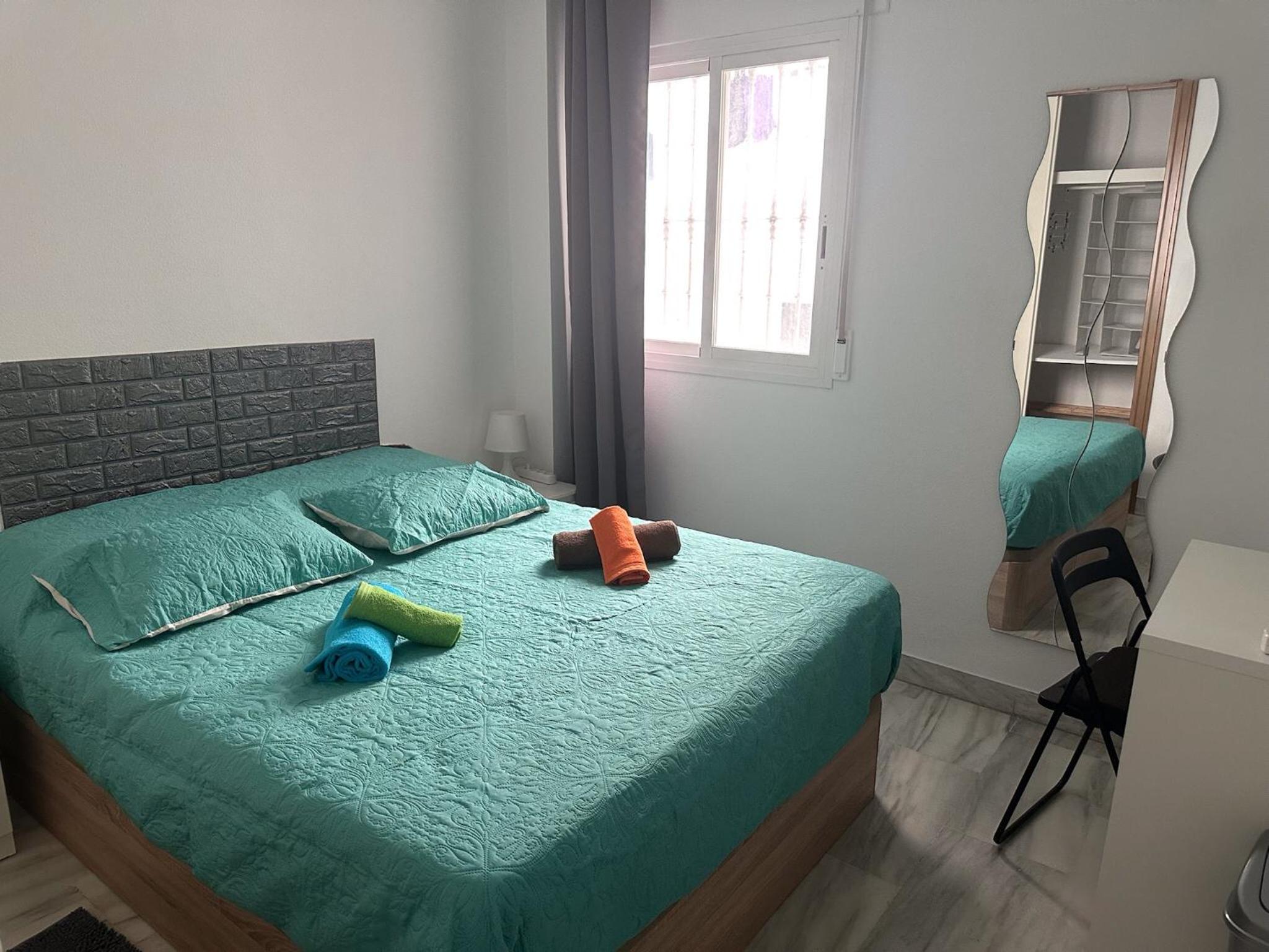 Habitación doble con baño compartido
