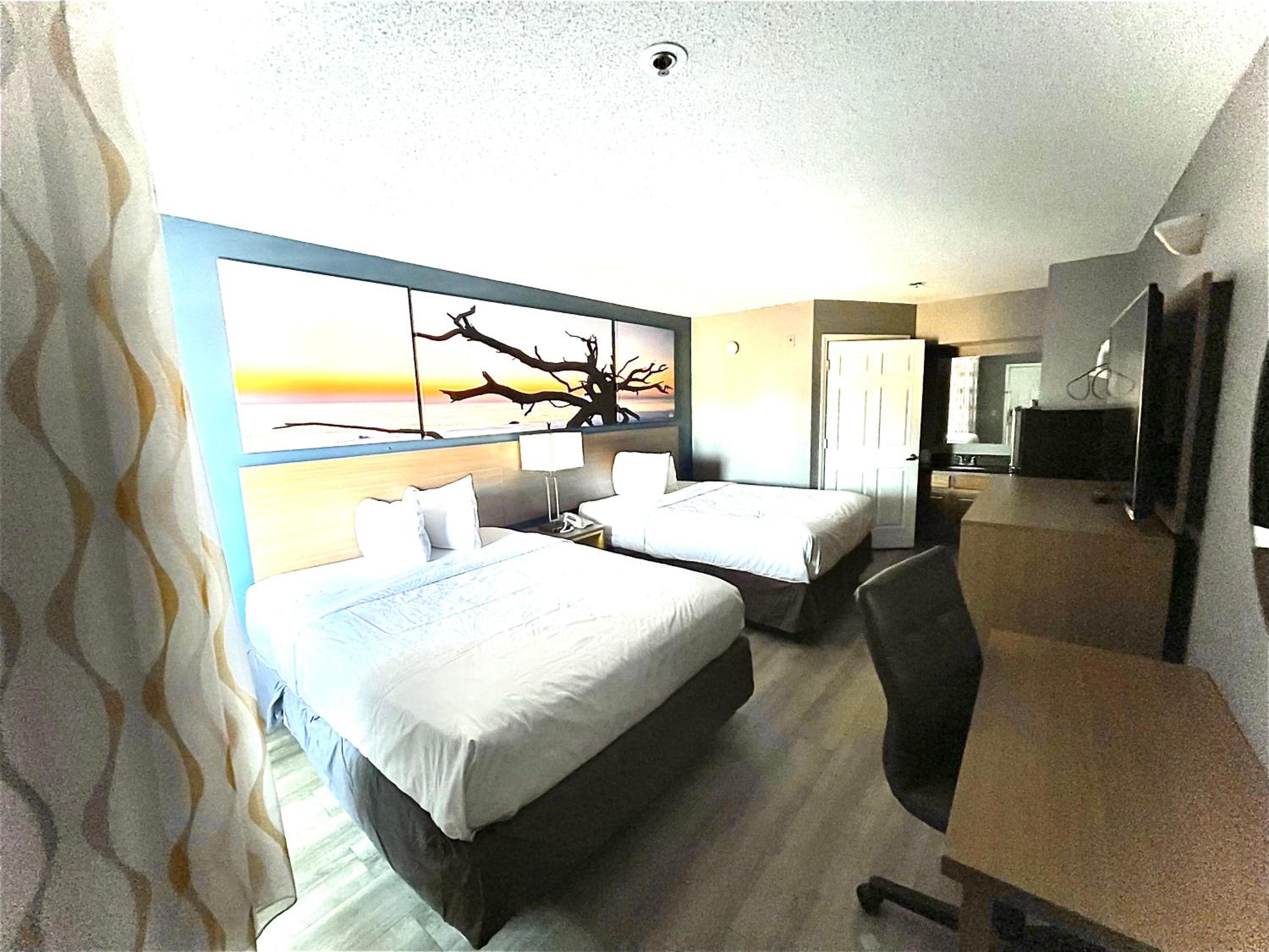 Deluxe Double Room with Two Double Beds - Non-Smoking photo 3