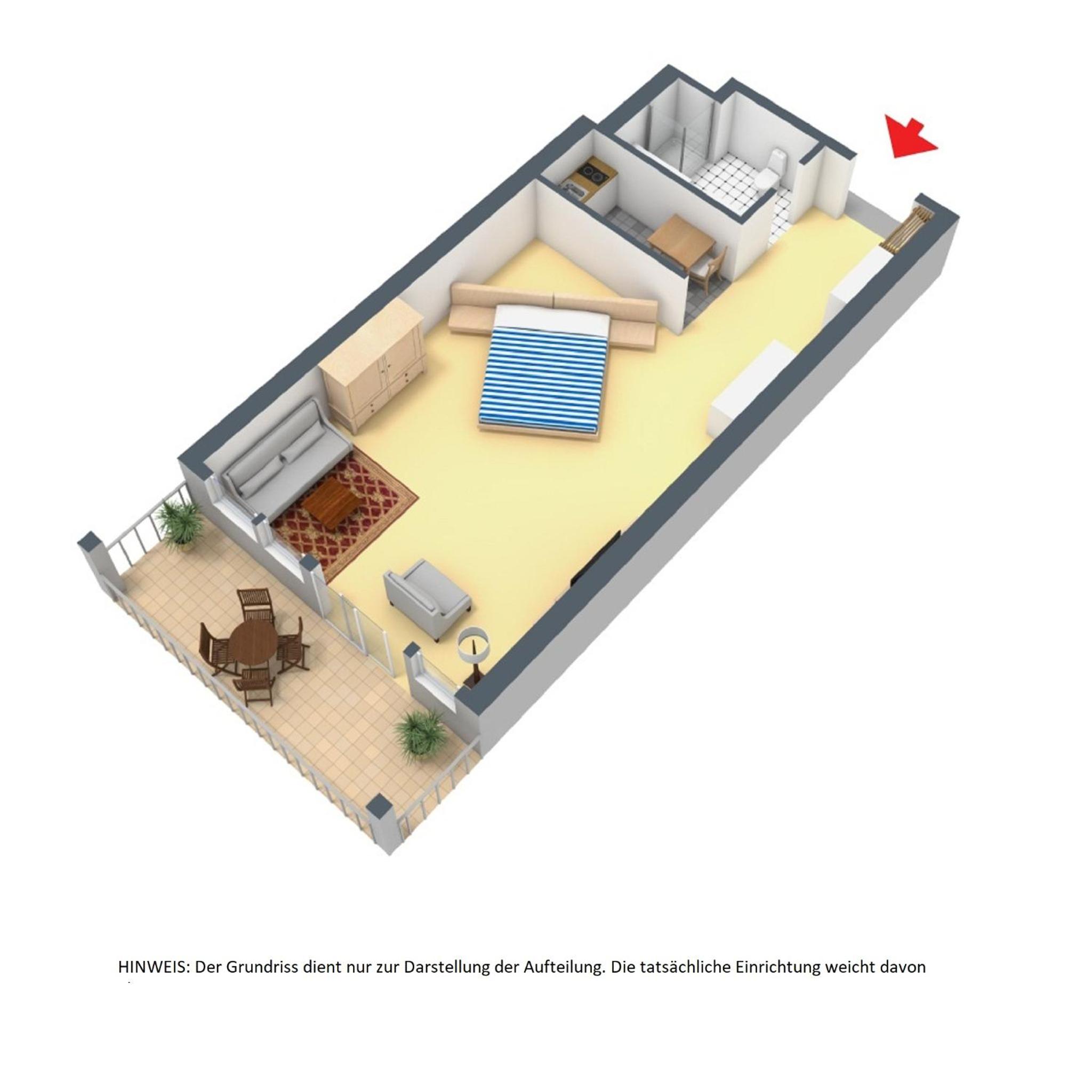 Apartment Hopfensee with Lake View 511 (no pets allowed), photo 6