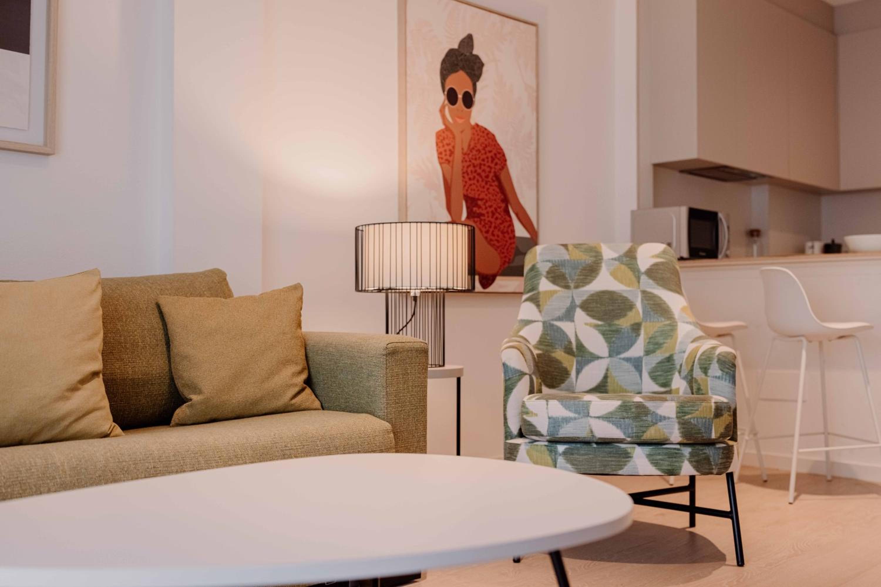 Apartamento de dos habitaciones