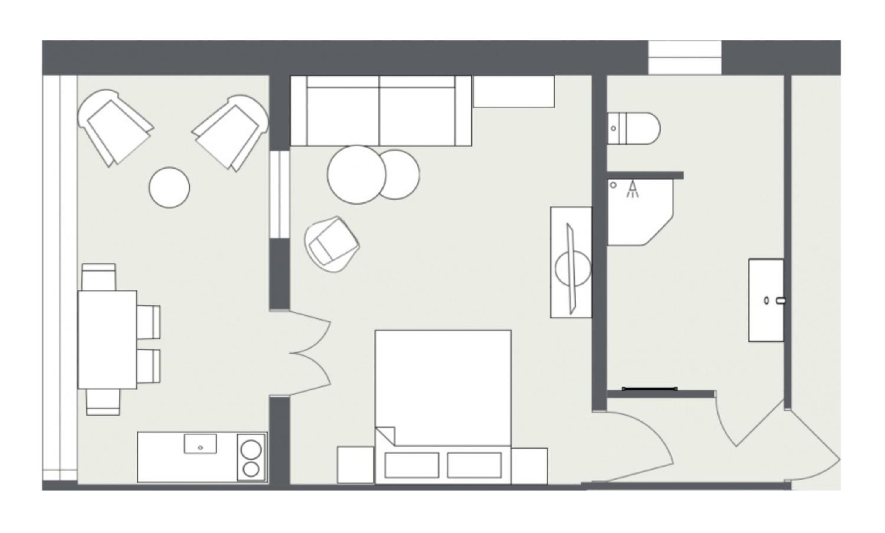 One-Bedroom Apartment photo 3