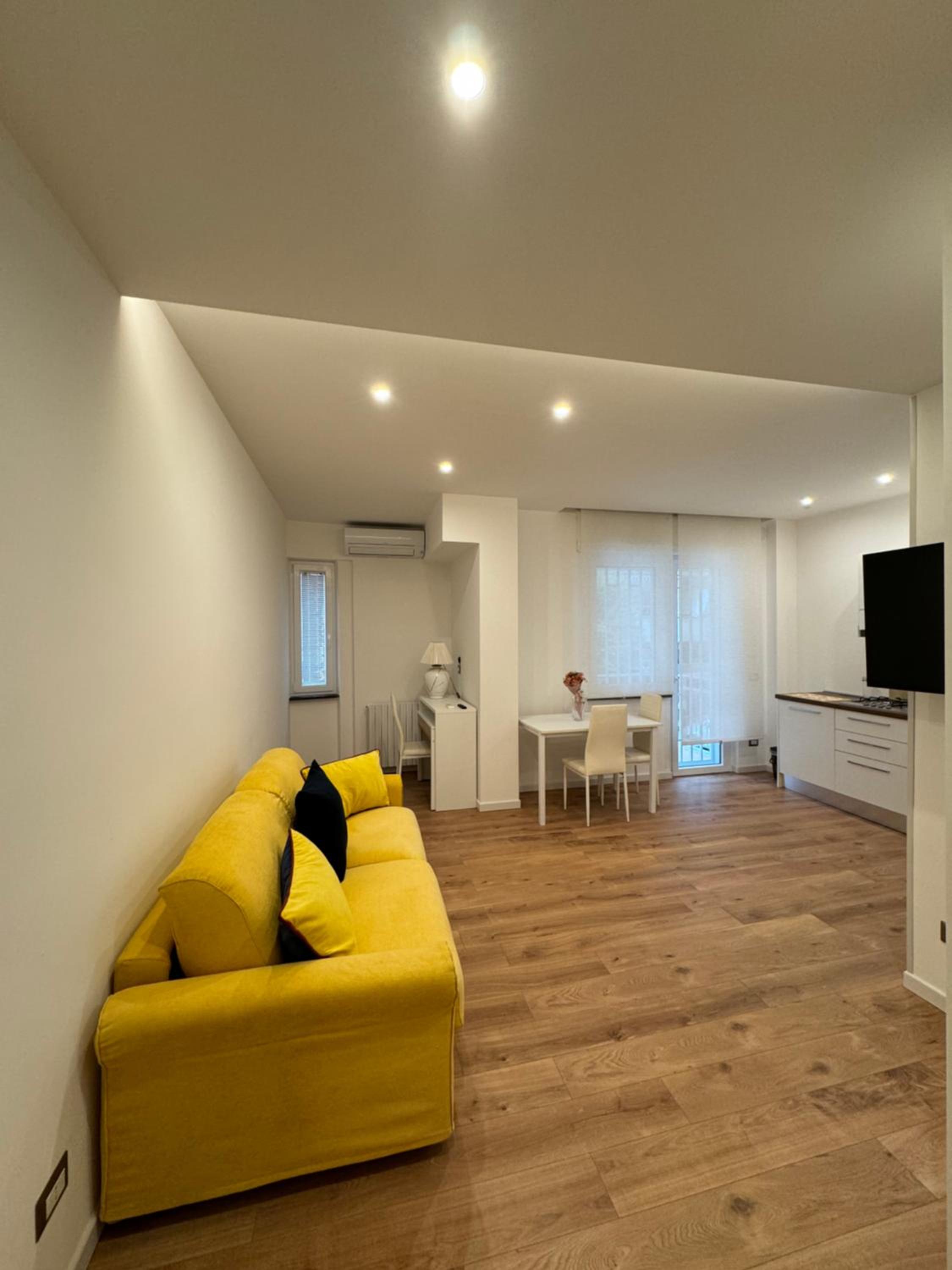 Studio with Balcony