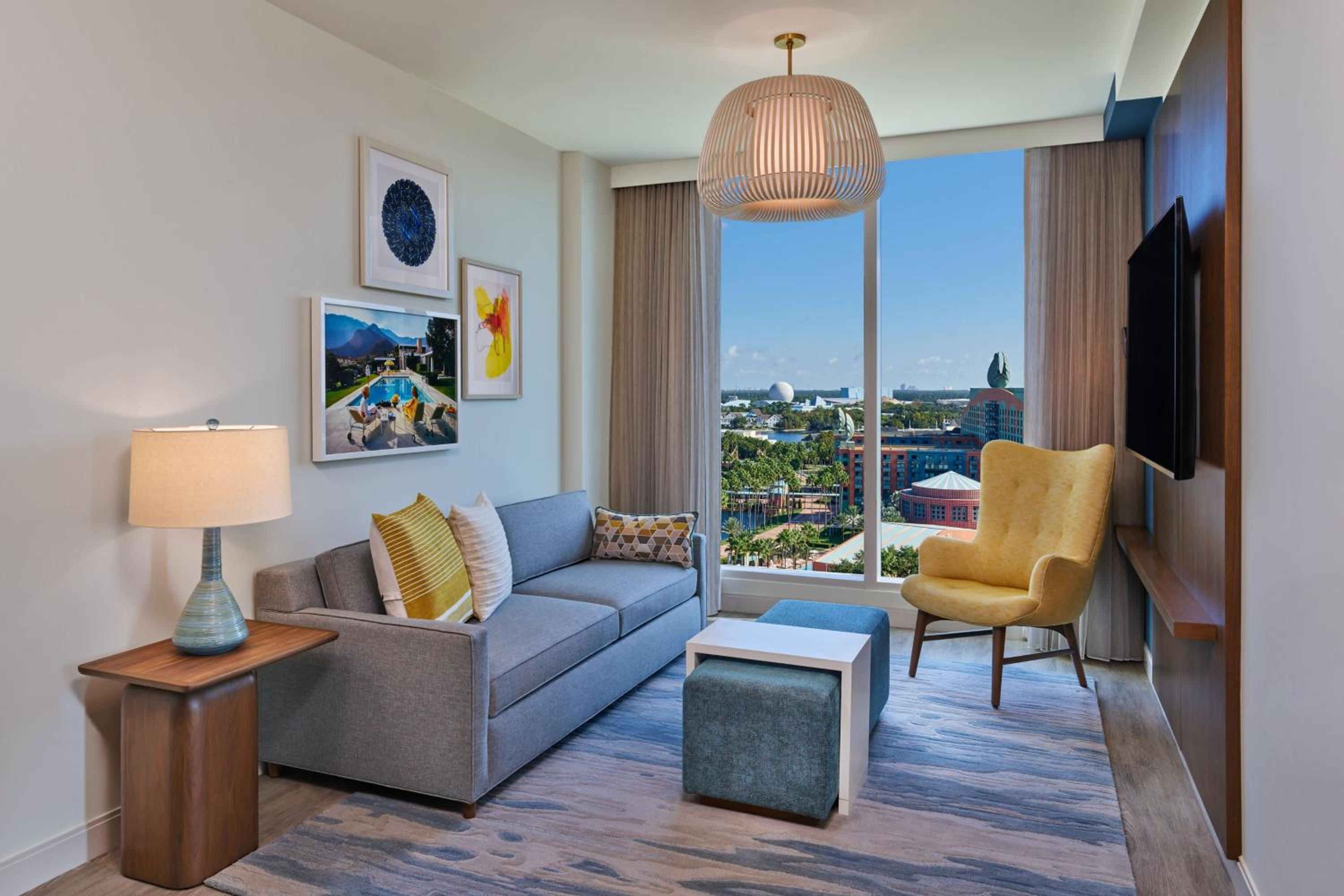 Signature Epcot View, Suite, 1 King, Sofa bed (Includes Early Entry To Disney Theme Parks)