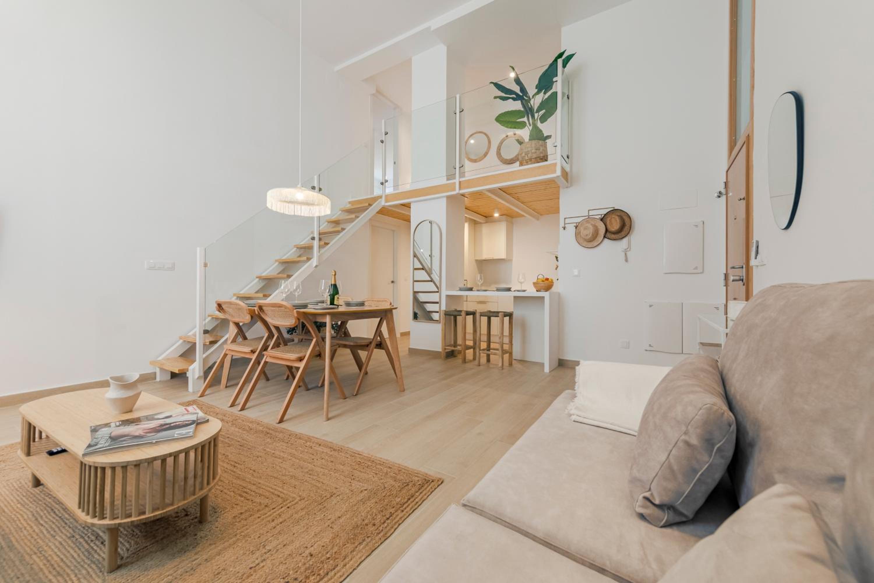 Apartamento de dos habitaciones