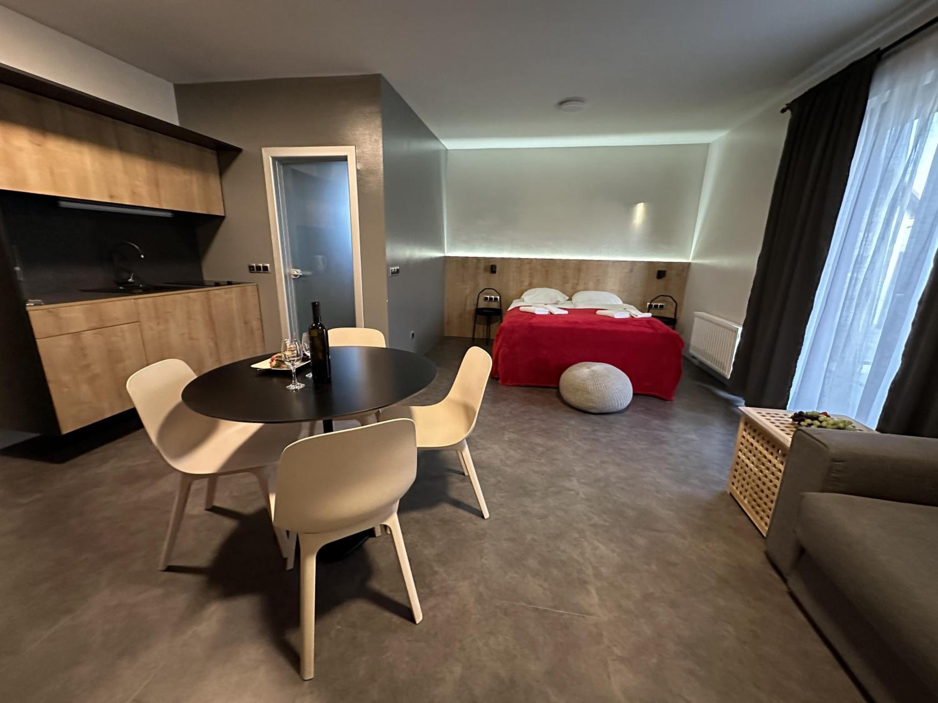 Studio Apartment with Balcony photo 2