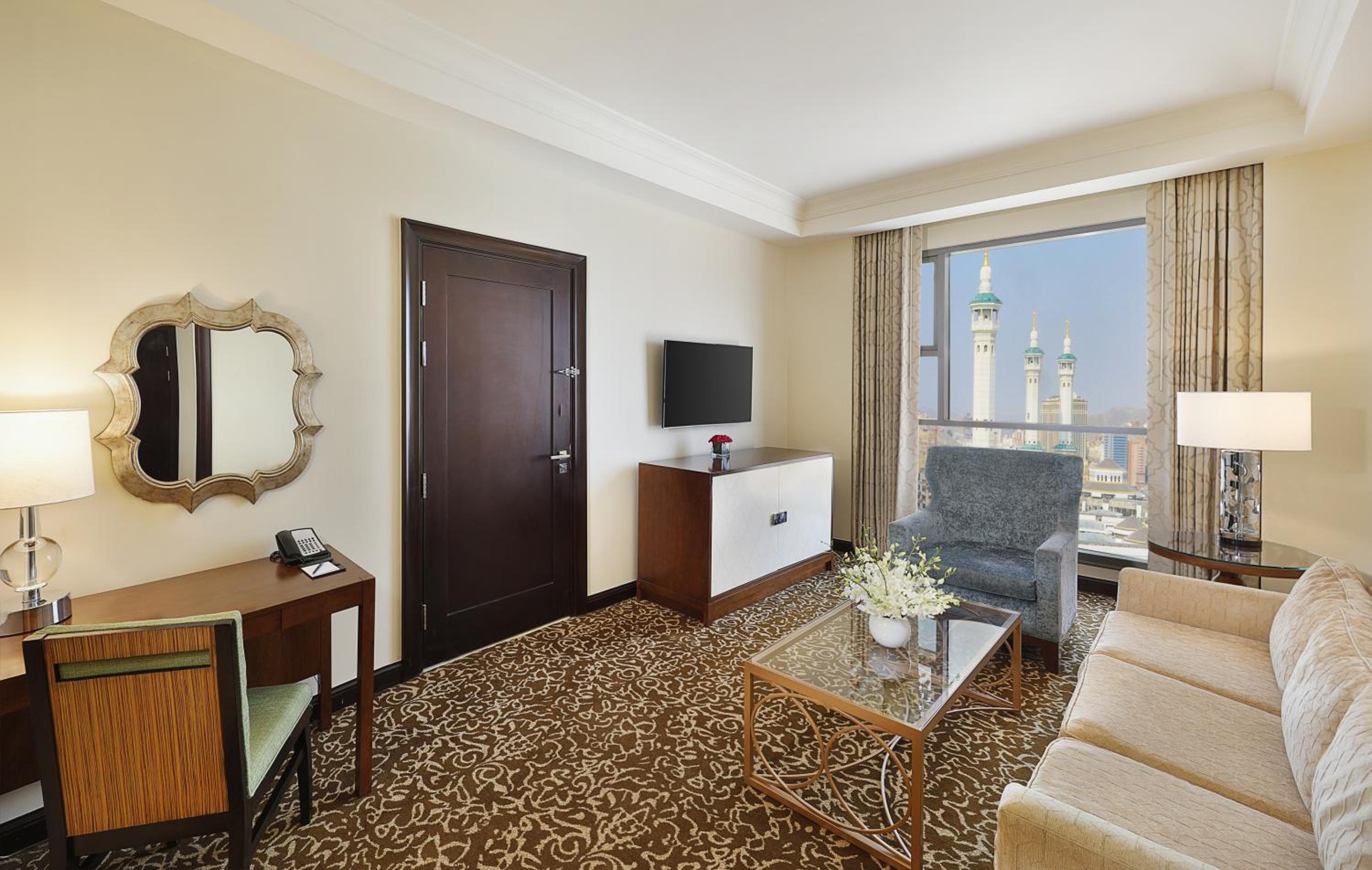 King One Bedroom Suite Partial KAABA View